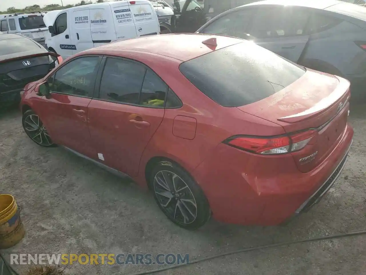 2 Photograph of a damaged car 5YFS4RCE0LP041778 TOYOTA COROLLA 2020