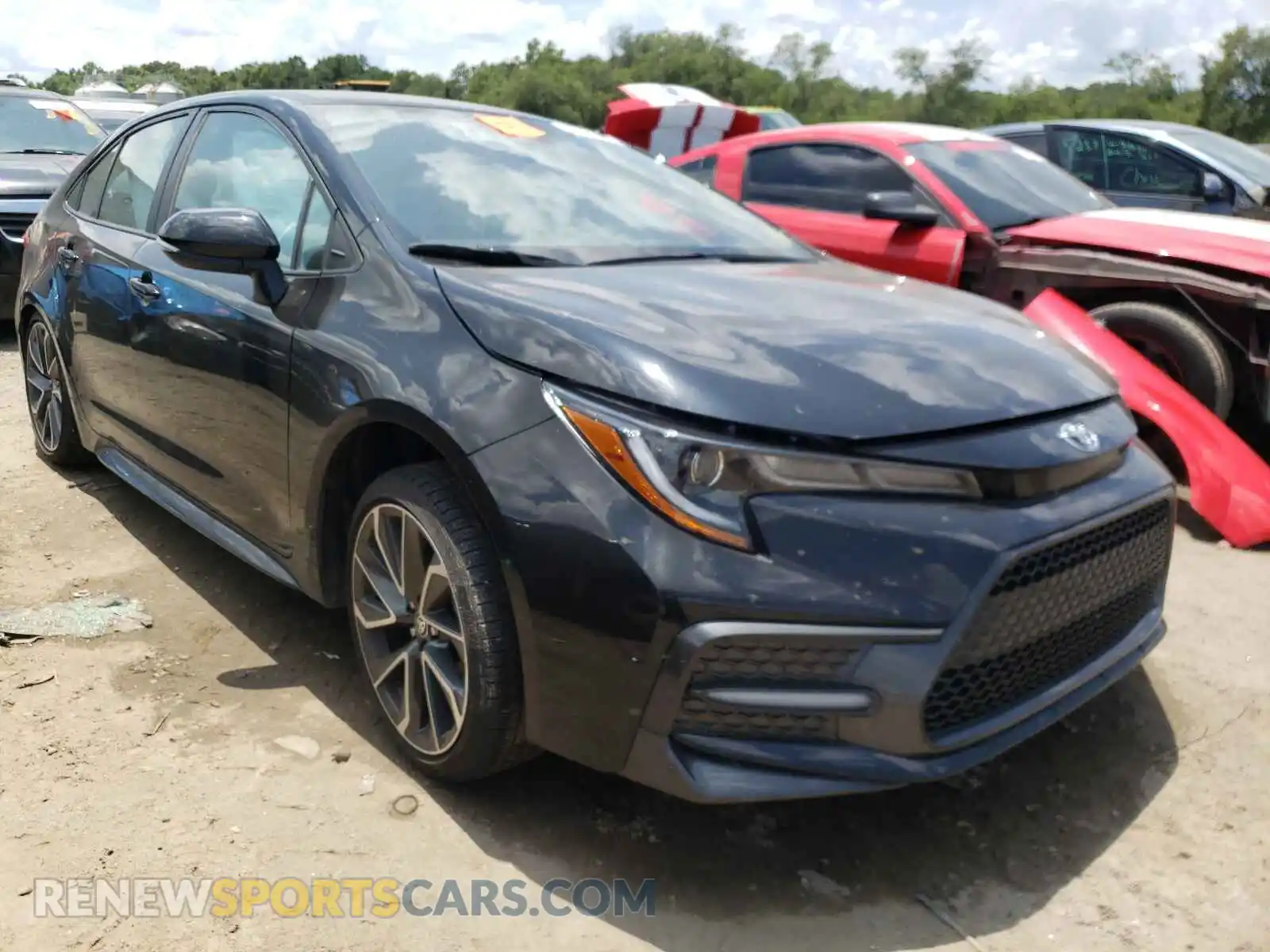 1 Photograph of a damaged car 5YFS4RCE0LP044535 TOYOTA COROLLA 2020