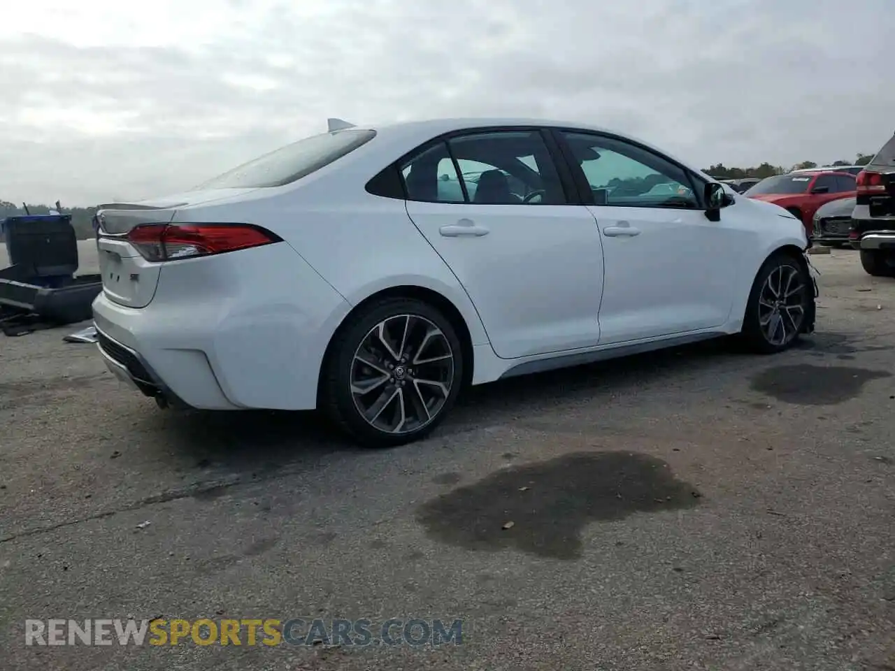3 fotografías del automóvil dañado 5YFS4RCE0LP046835 TOYOTA COROLLA 2020
