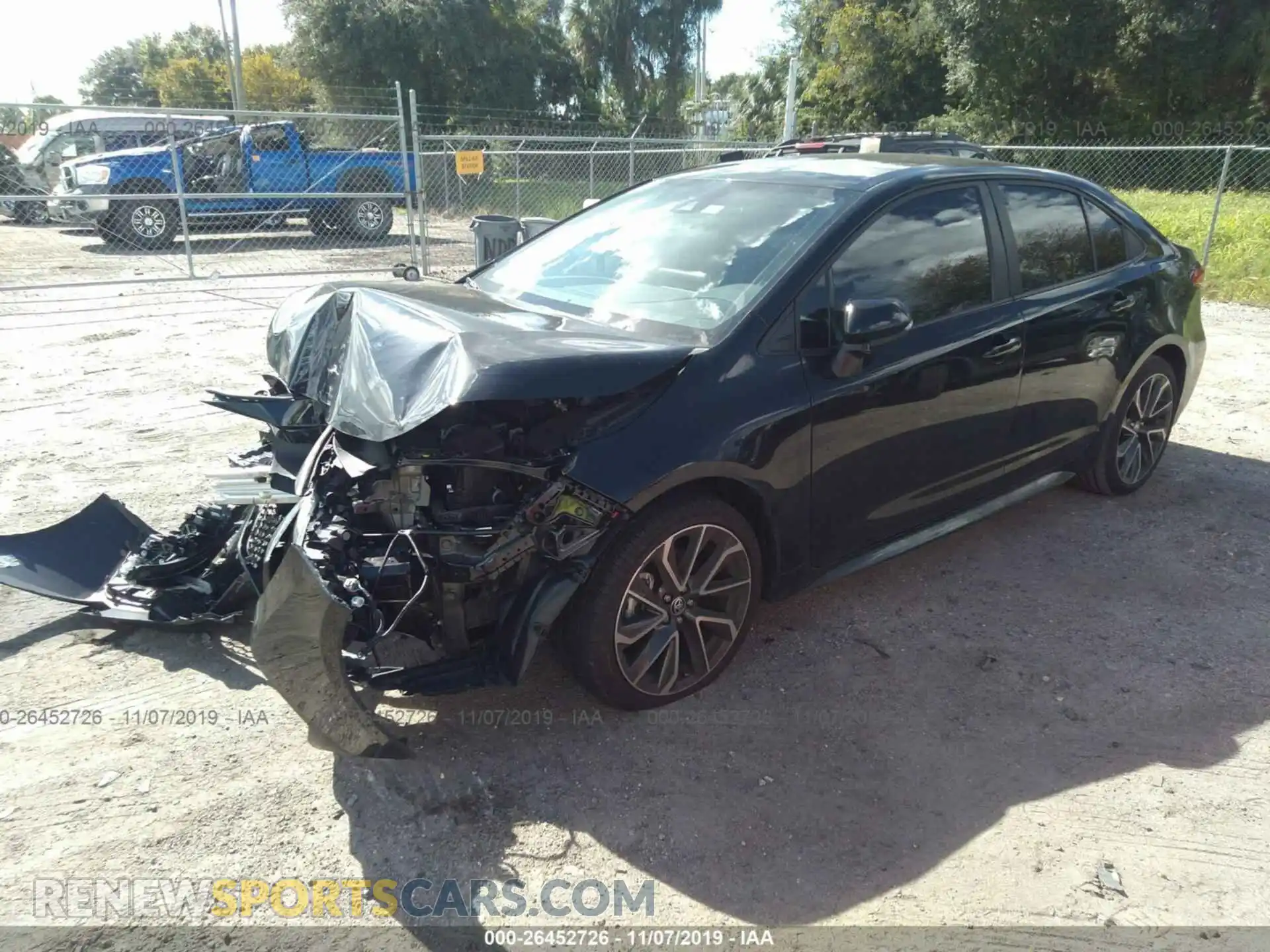 2 Photograph of a damaged car 5YFS4RCE1LP004125 TOYOTA COROLLA 2020