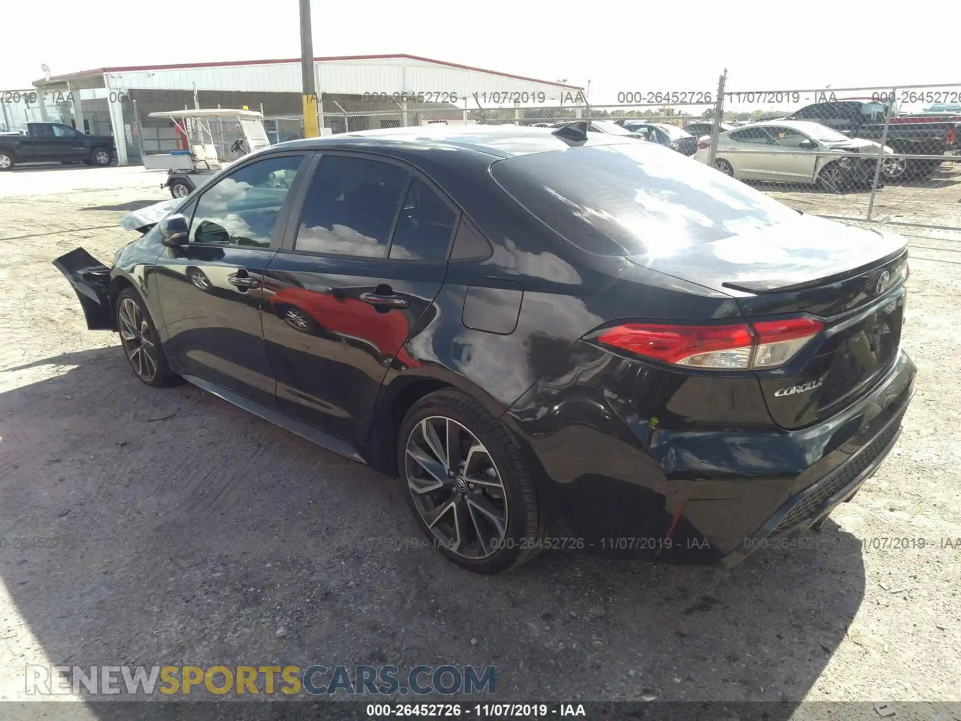 3 Photograph of a damaged car 5YFS4RCE1LP004125 TOYOTA COROLLA 2020