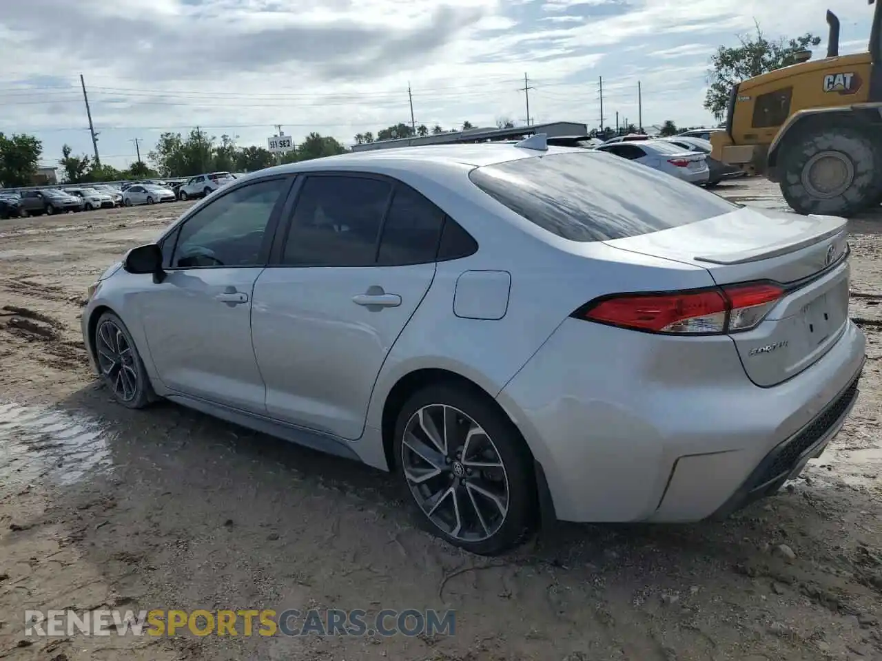 2 Photograph of a damaged car 5YFS4RCE1LP007798 TOYOTA COROLLA 2020