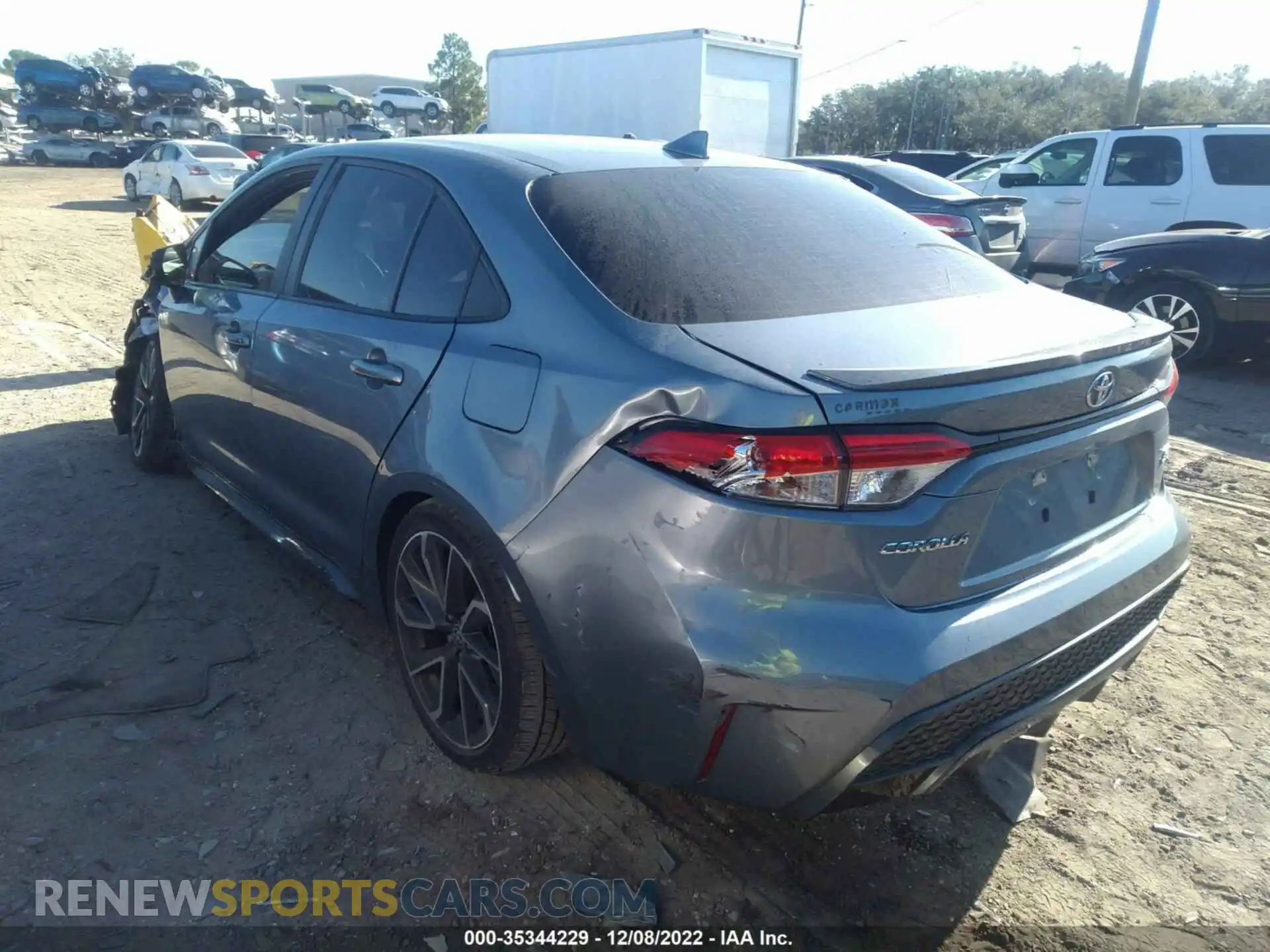 3 Photograph of a damaged car 5YFS4RCE1LP020566 TOYOTA COROLLA 2020