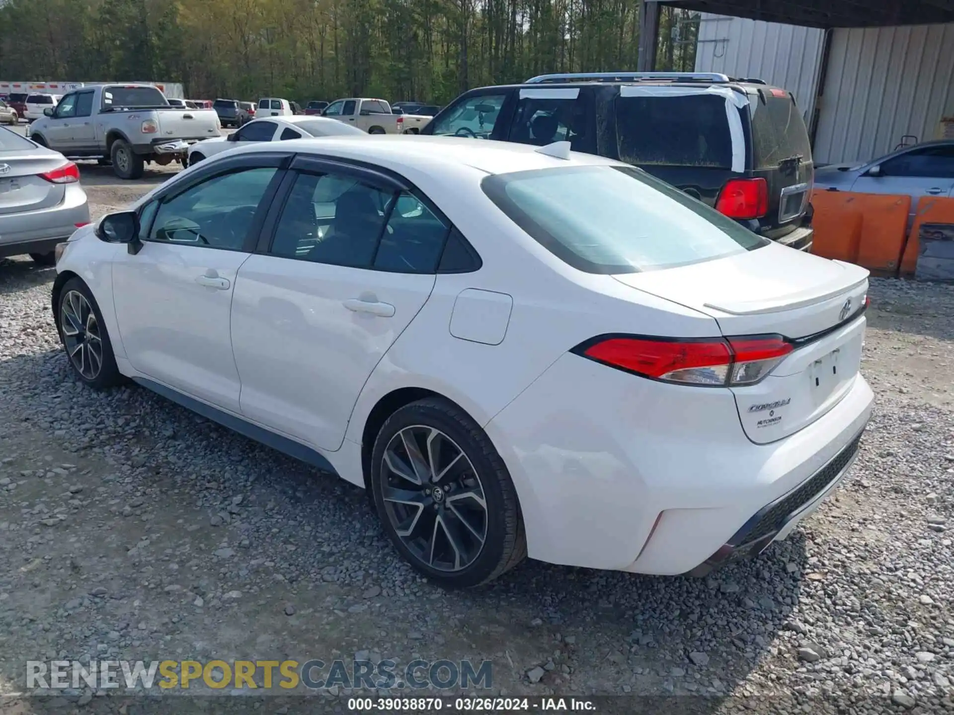 3 Photograph of a damaged car 5YFS4RCE1LP023662 TOYOTA COROLLA 2020
