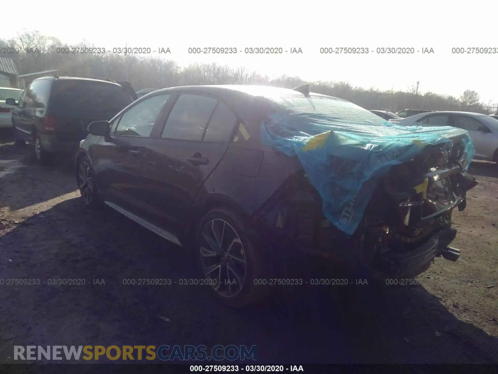 3 Photograph of a damaged car 5YFS4RCE1LP023967 TOYOTA COROLLA 2020