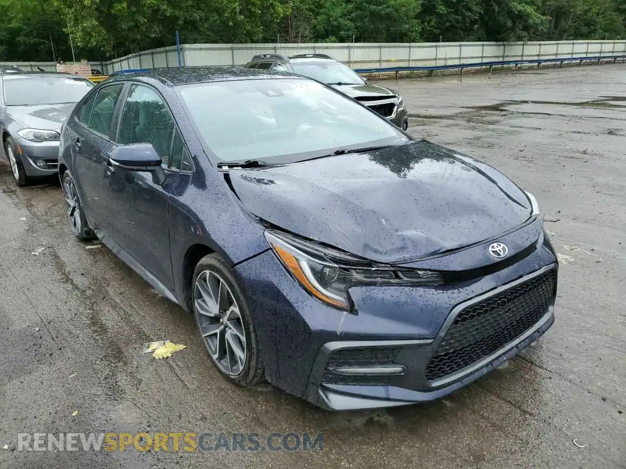 1 Photograph of a damaged car 5YFS4RCE1LP025444 TOYOTA COROLLA 2020