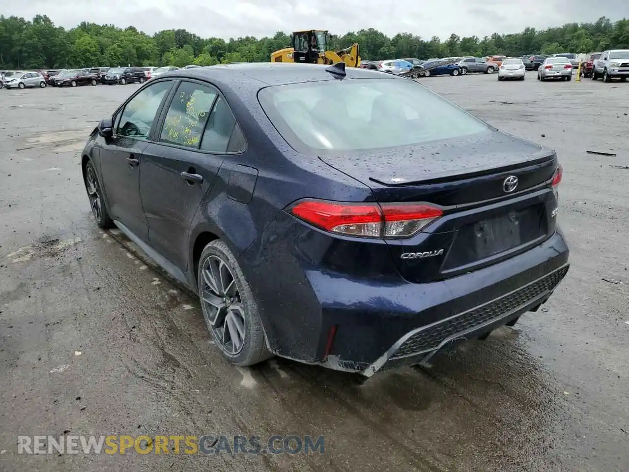 3 Photograph of a damaged car 5YFS4RCE1LP025444 TOYOTA COROLLA 2020