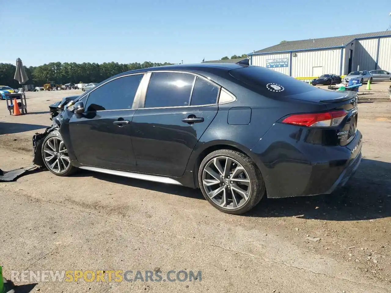 2 Photograph of a damaged car 5YFS4RCE1LP030627 TOYOTA COROLLA 2020