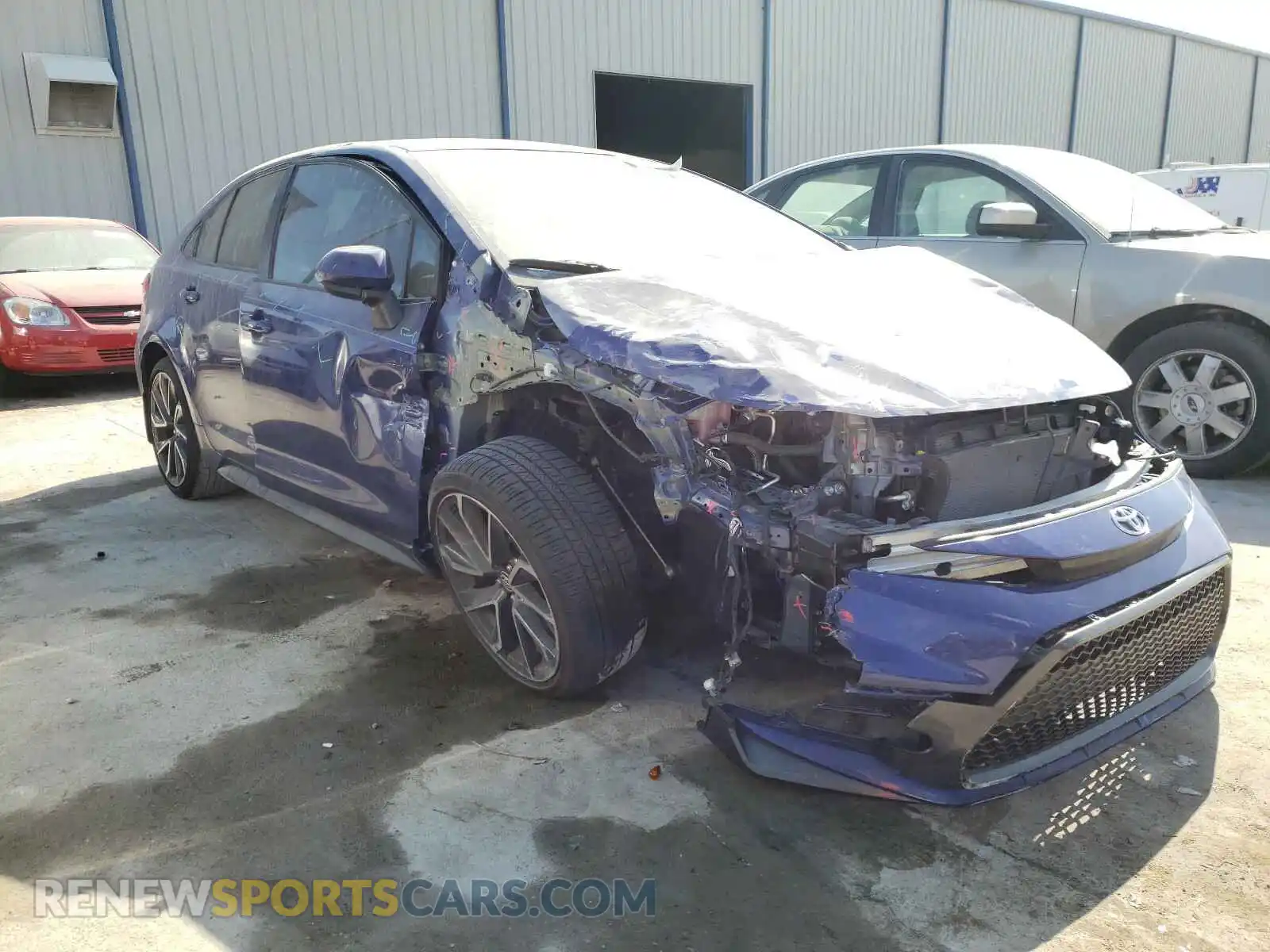 1 Photograph of a damaged car 5YFS4RCE1LP039232 TOYOTA COROLLA 2020