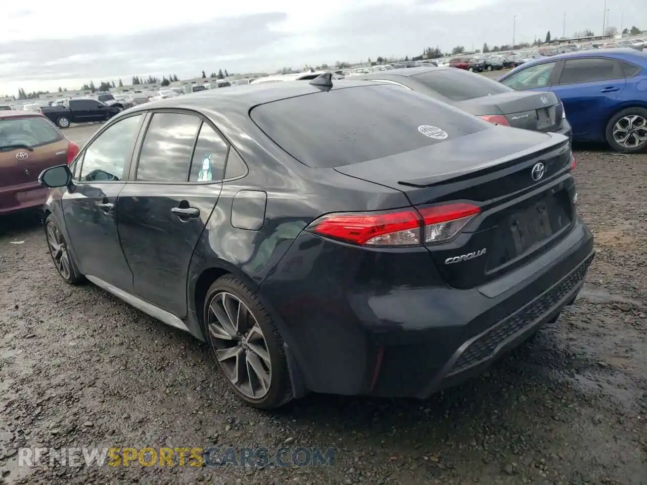 2 Photograph of a damaged car 5YFS4RCE1LP039344 TOYOTA COROLLA 2020