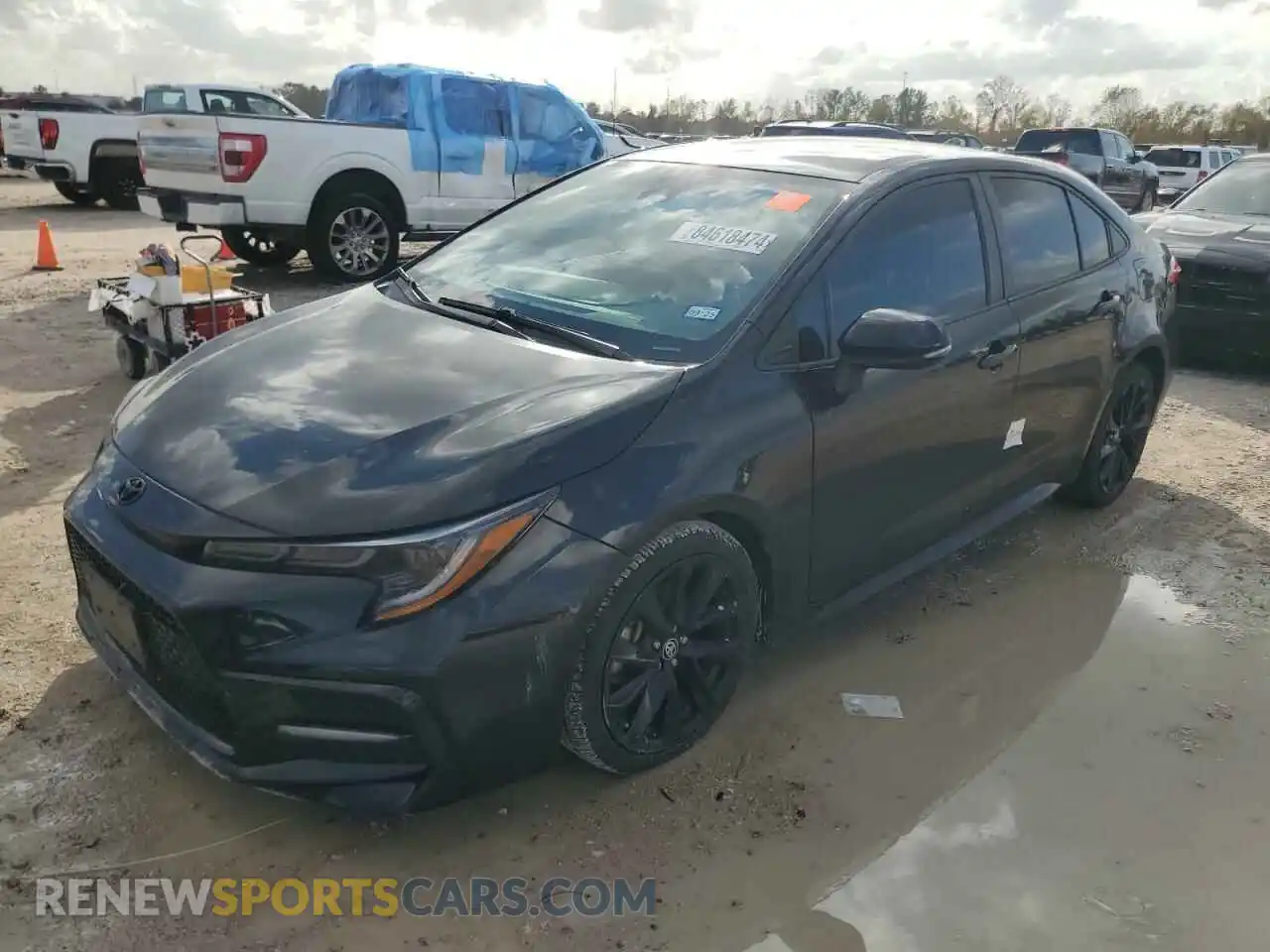 1 Photograph of a damaged car 5YFS4RCE1LP043569 TOYOTA COROLLA 2020