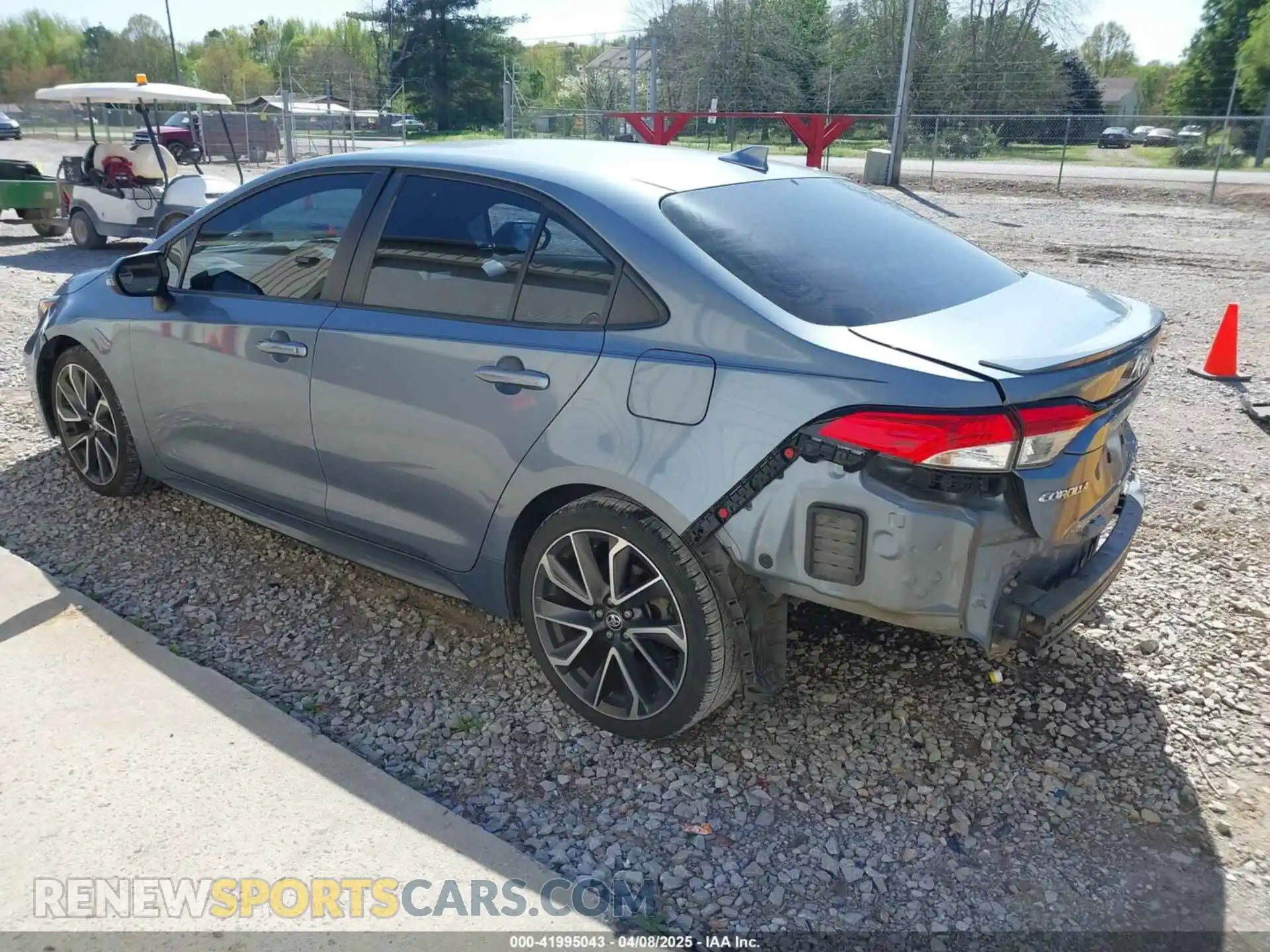 3 Photograph of a damaged car 5YFS4RCE1LP046892 TOYOTA COROLLA 2020