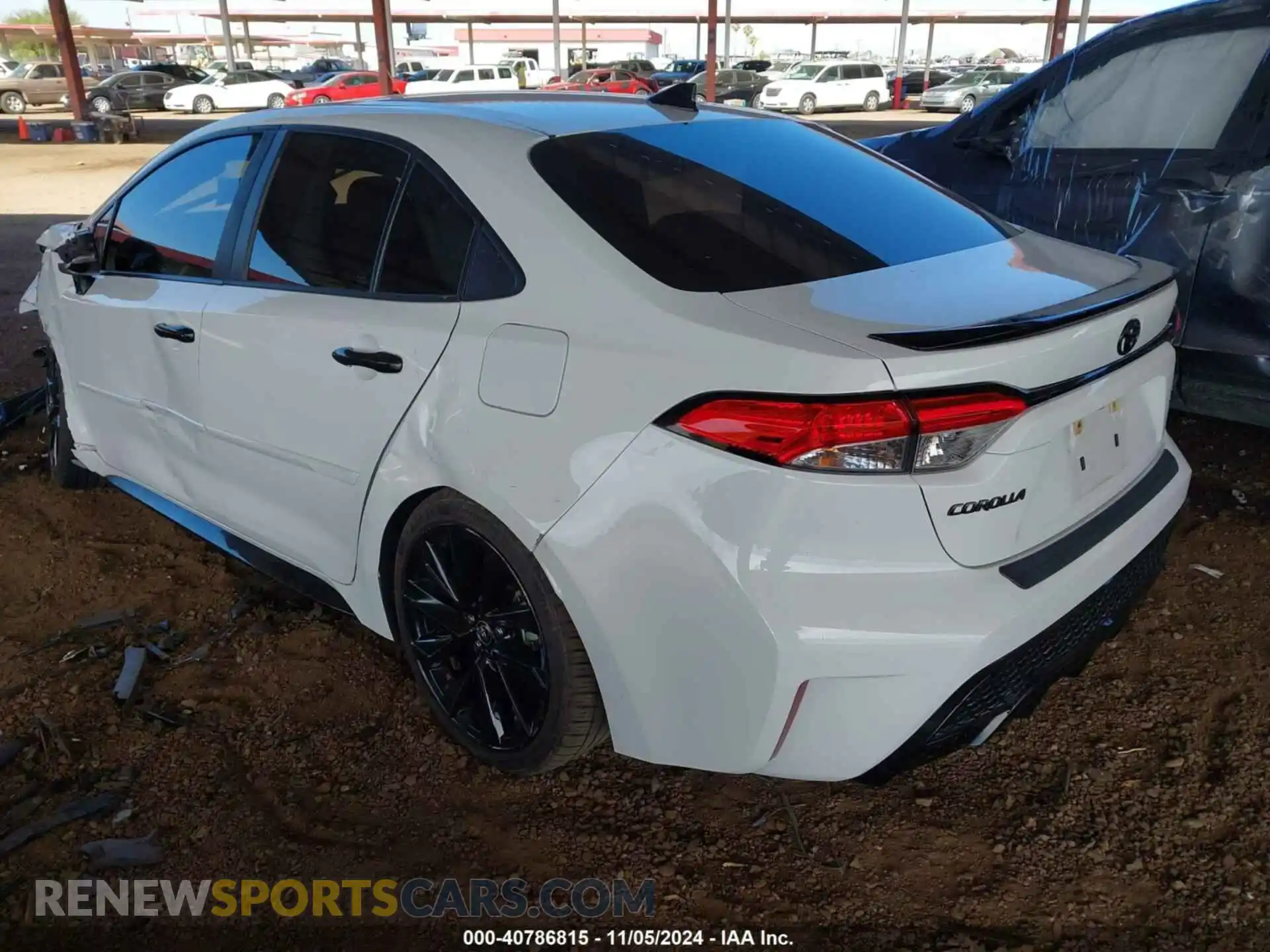 3 fotografías del automóvil dañado 5YFS4RCE1LP049789 TOYOTA COROLLA 2020