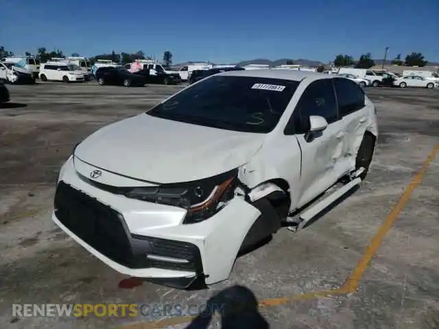 2 Photograph of a damaged car 5YFS4RCE2LP040387 TOYOTA COROLLA 2020