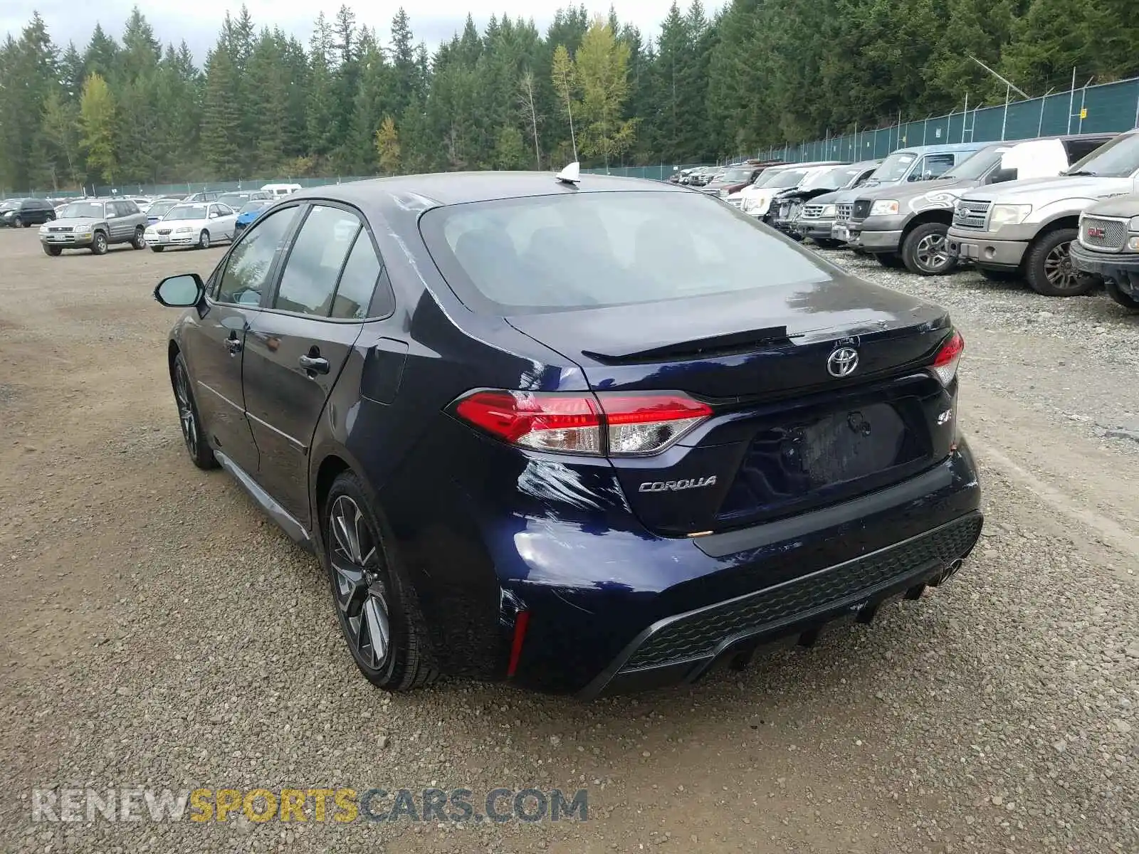 3 Фотография поврежденного автомобиля 5YFS4RCE2LP044889 TOYOTA COROLLA 2020
