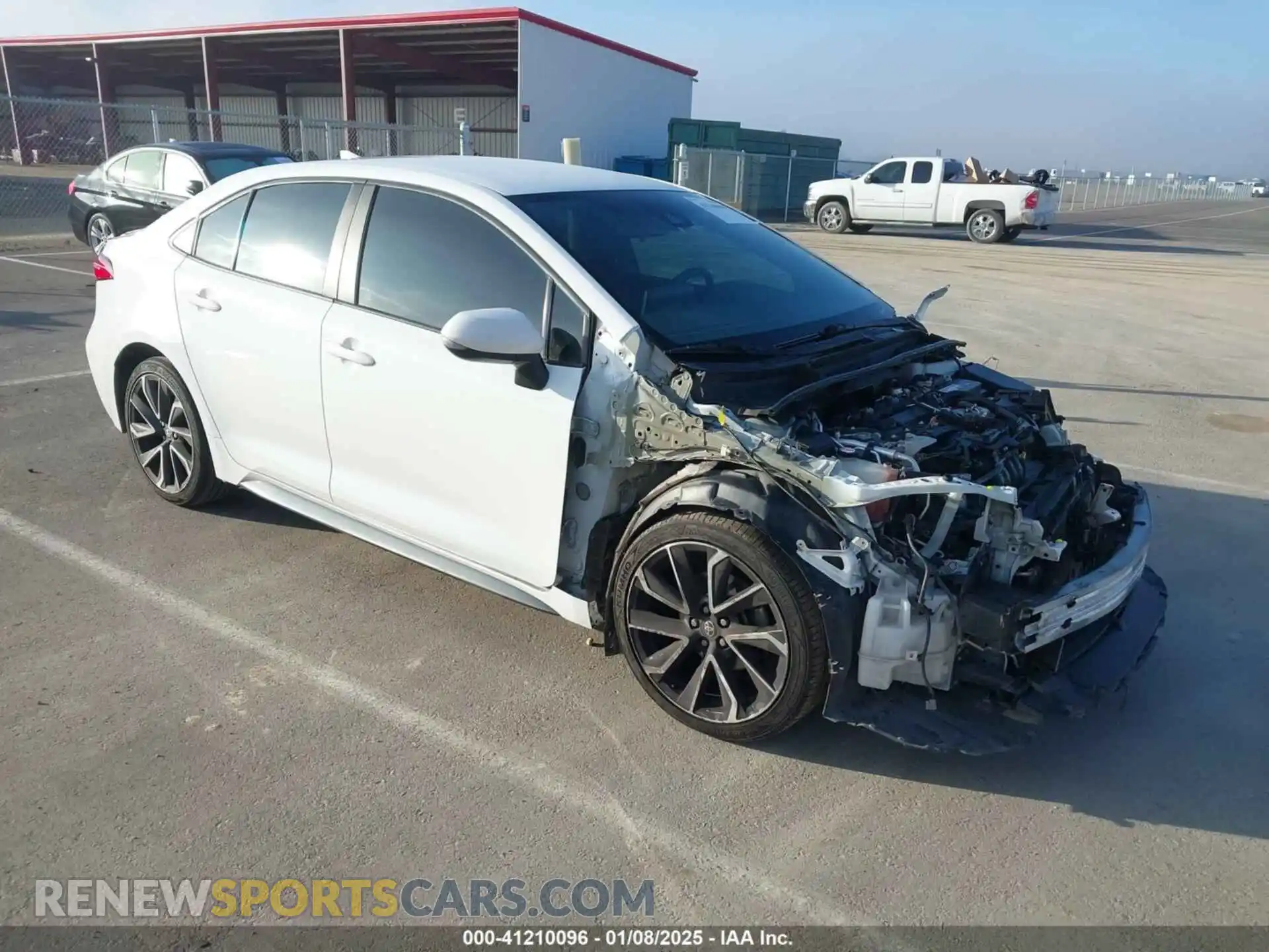 1 Photograph of a damaged car 5YFS4RCE2LP048487 TOYOTA COROLLA 2020