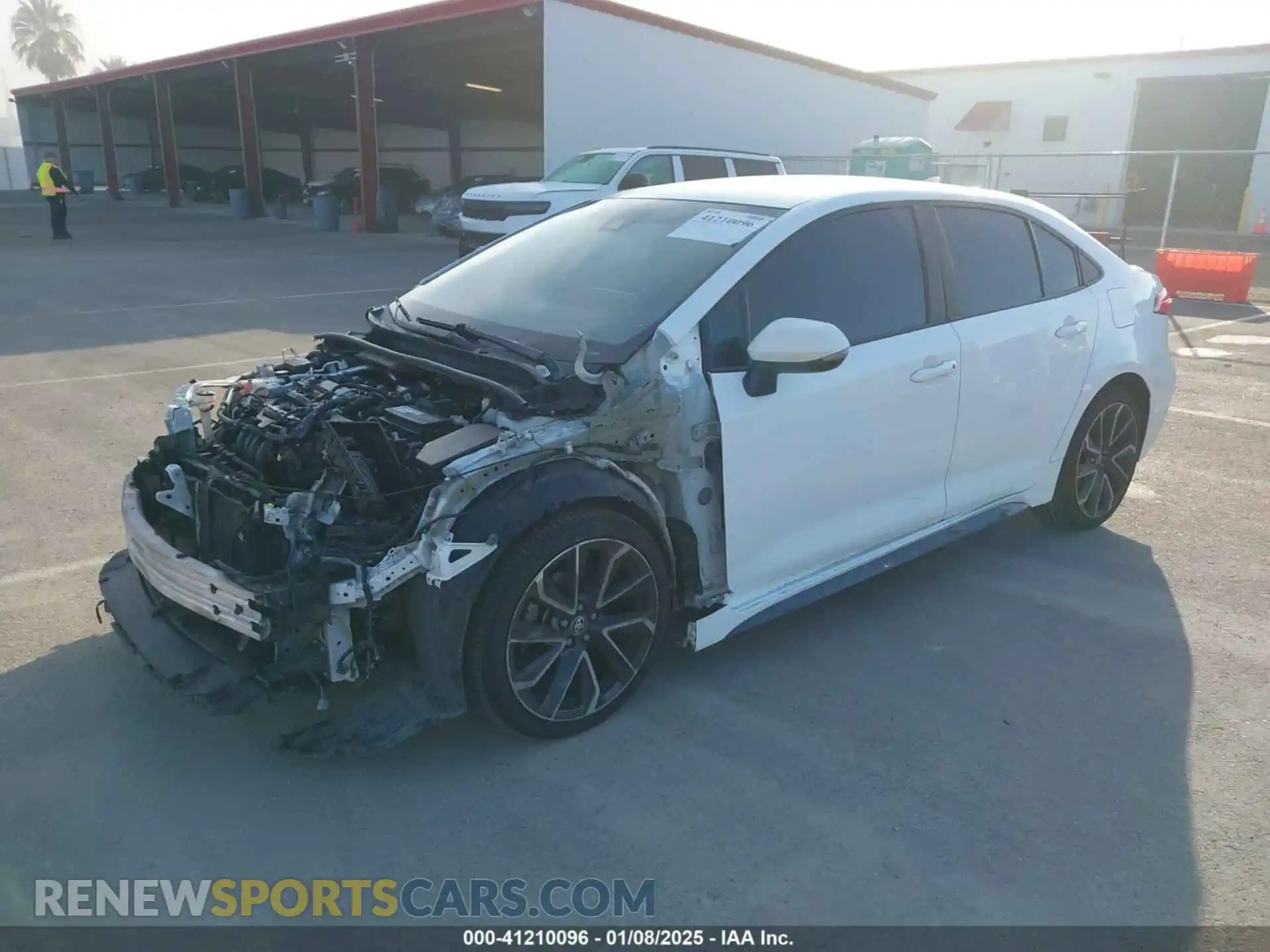 2 Photograph of a damaged car 5YFS4RCE2LP048487 TOYOTA COROLLA 2020