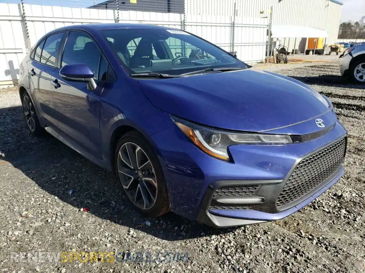 1 Photograph of a damaged car 5YFS4RCE2LP049171 TOYOTA COROLLA 2020