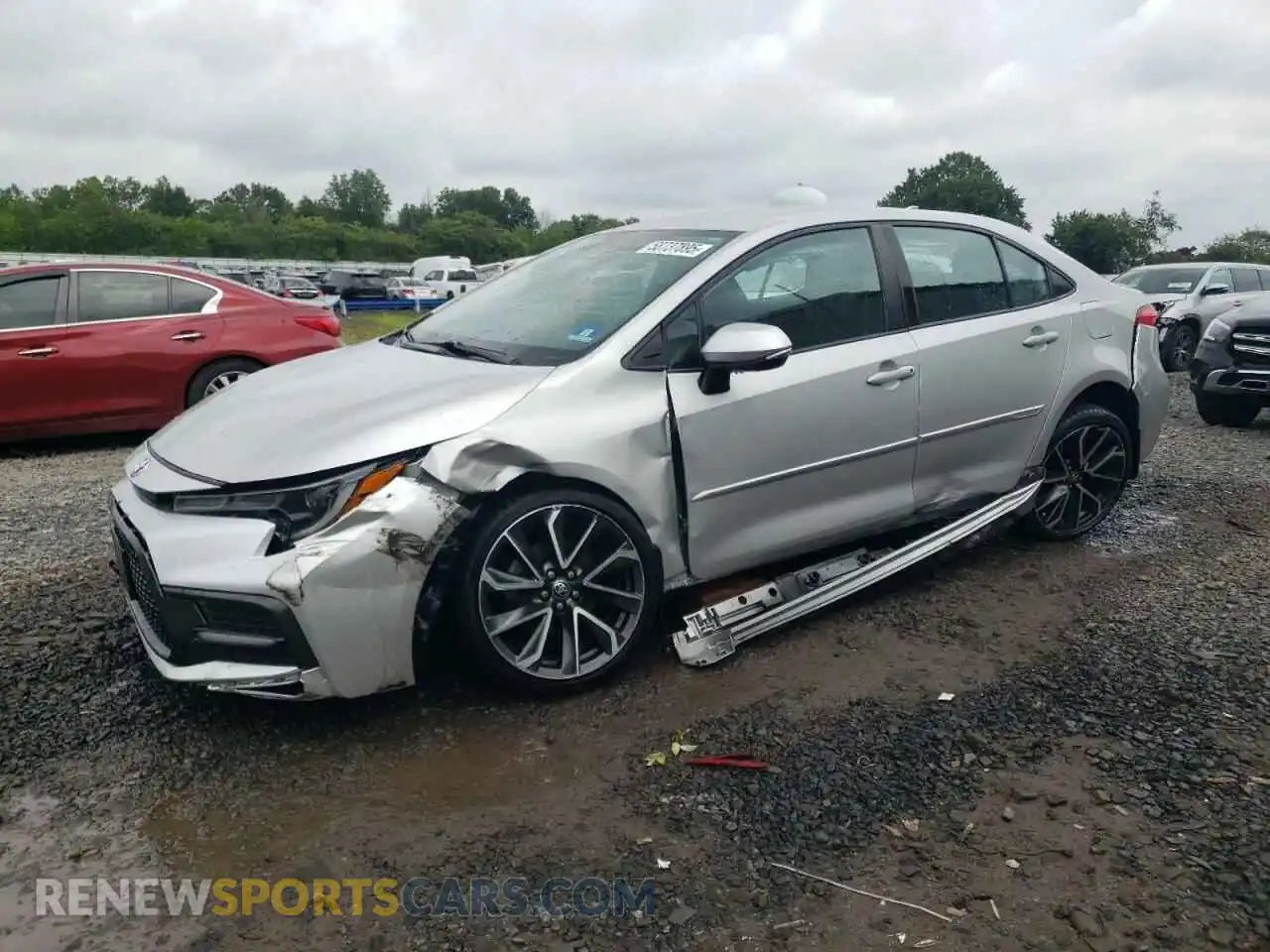 1 Photograph of a damaged car 5YFS4RCE2LP050272 TOYOTA COROLLA 2020