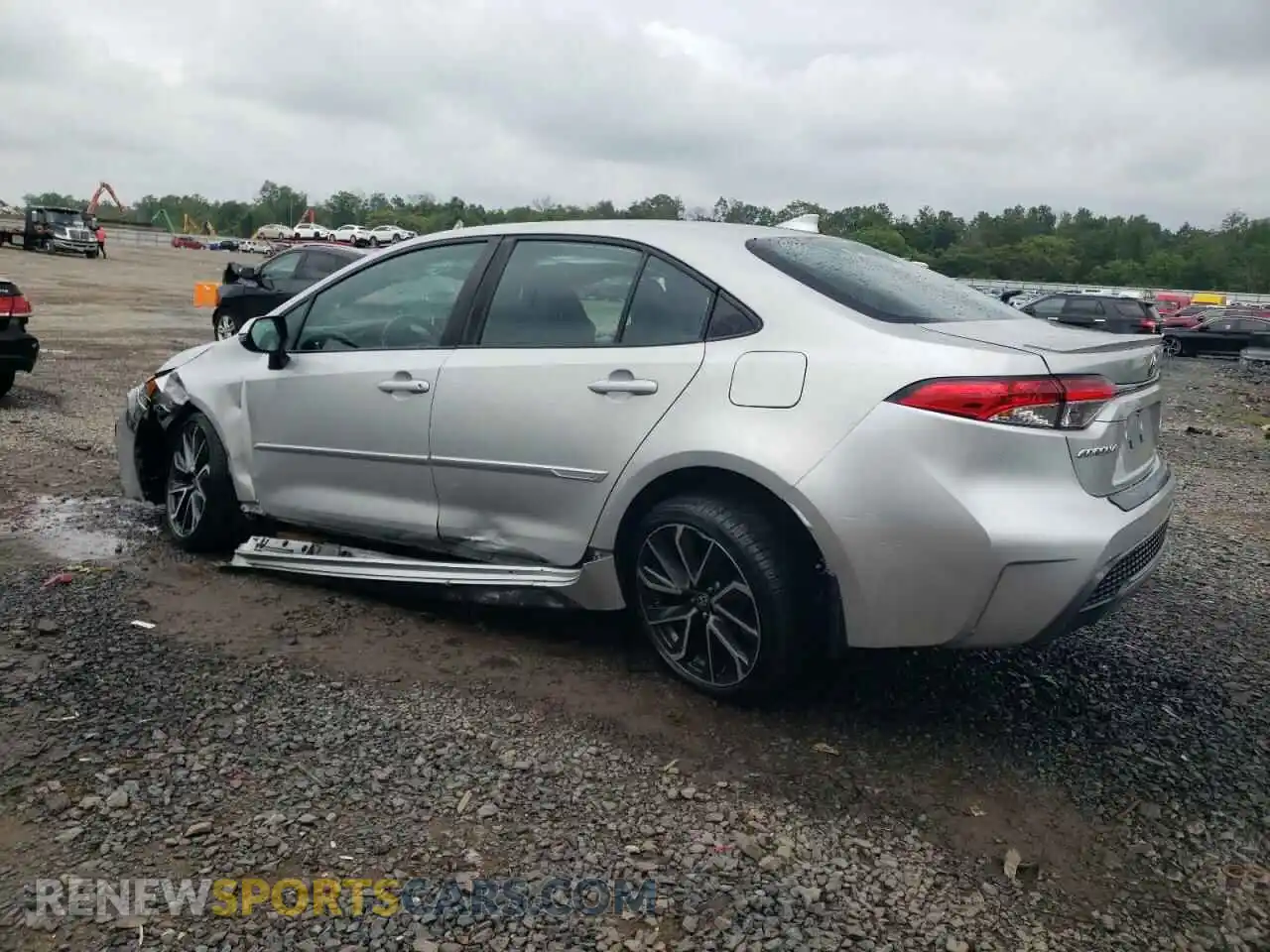 2 Photograph of a damaged car 5YFS4RCE2LP050272 TOYOTA COROLLA 2020