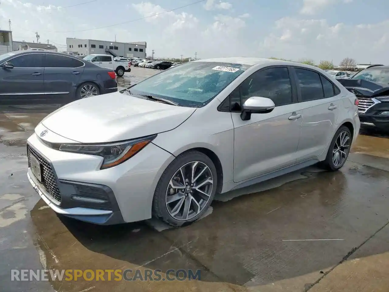 1 Photograph of a damaged car 5YFS4RCE2LP052586 TOYOTA COROLLA 2020
