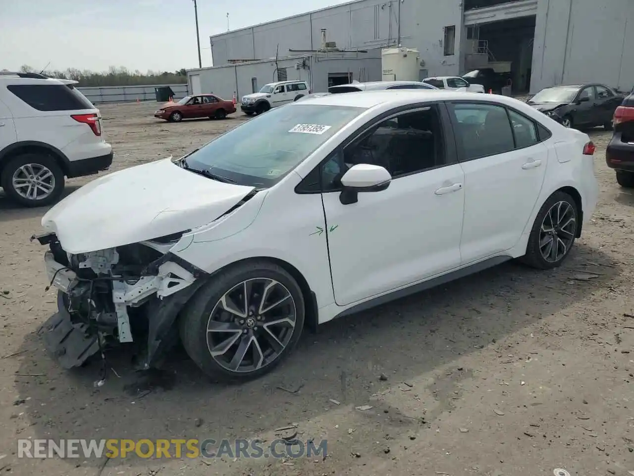 1 Photograph of a damaged car 5YFS4RCE3LP017684 TOYOTA COROLLA 2020