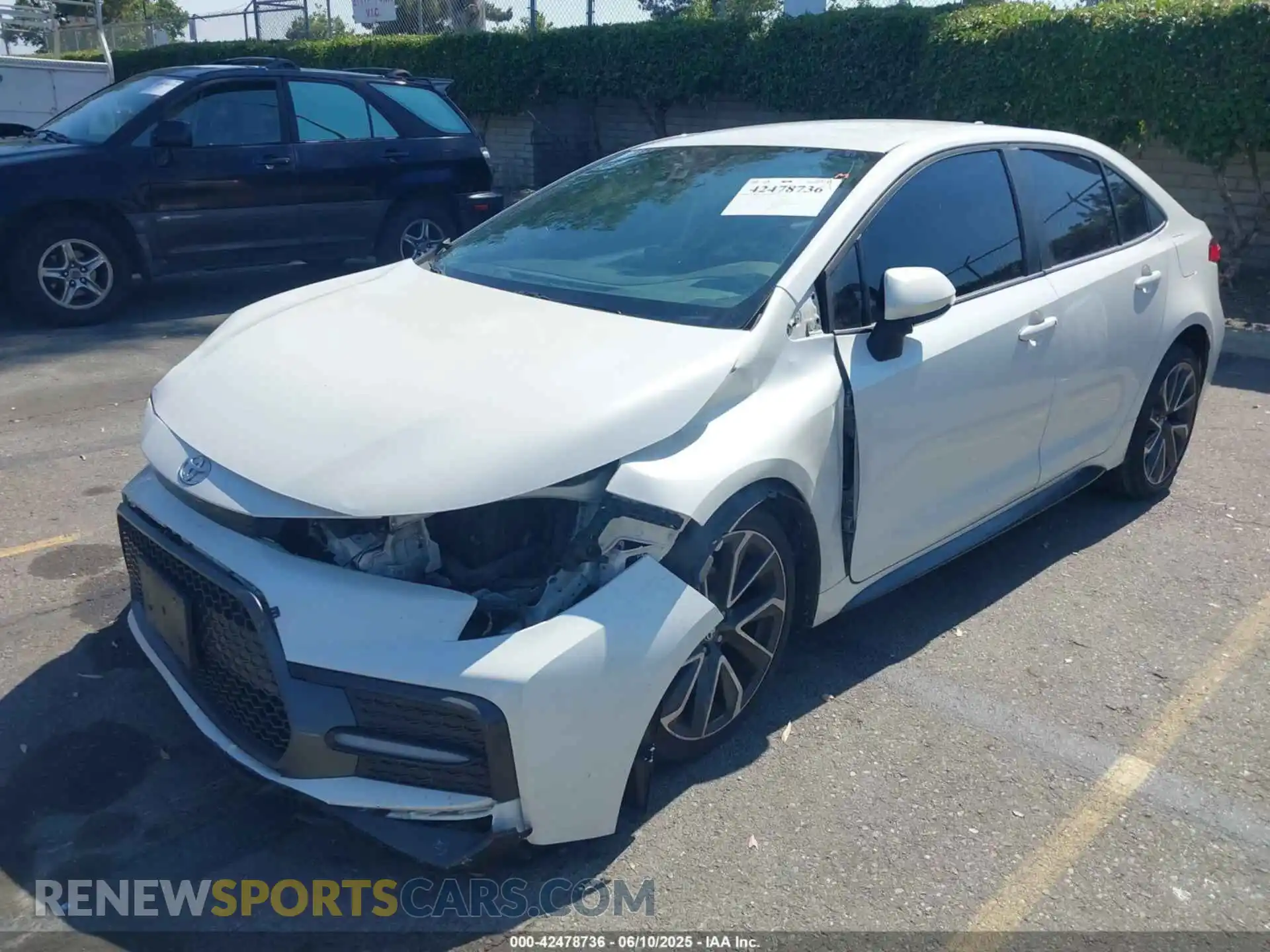 2 Фотография поврежденного автомобиля 5YFS4RCE3LP029138 TOYOTA COROLLA 2020