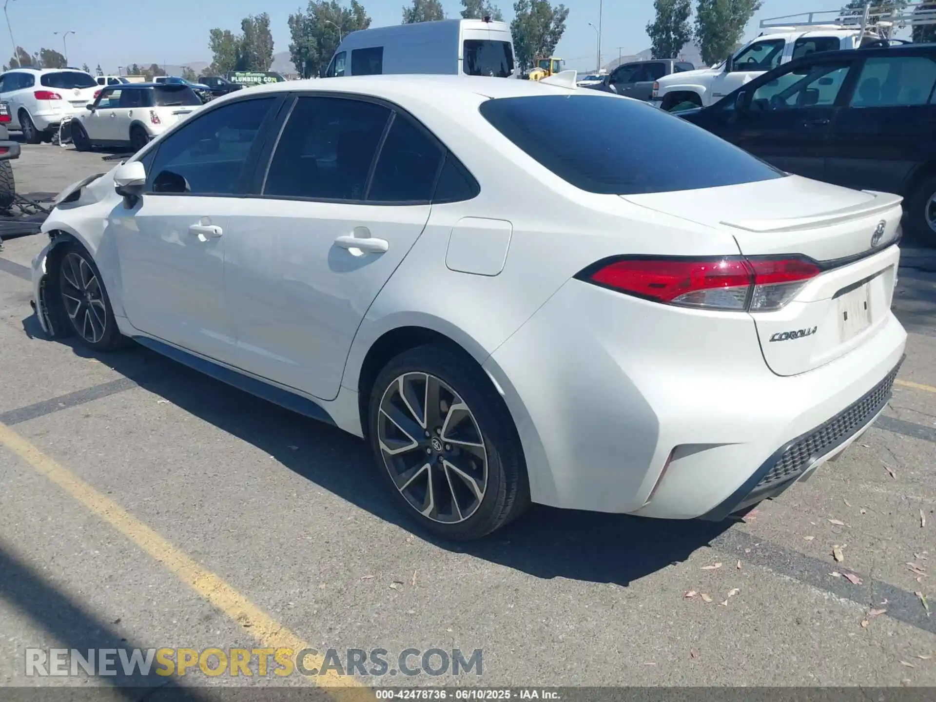 3 Фотография поврежденного автомобиля 5YFS4RCE3LP029138 TOYOTA COROLLA 2020