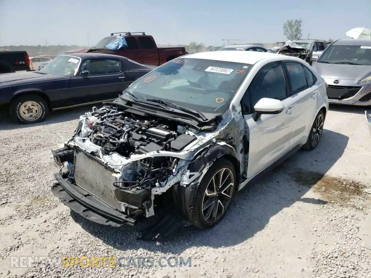 2 Photograph of a damaged car 5YFS4RCE3LP038275 TOYOTA COROLLA 2020
