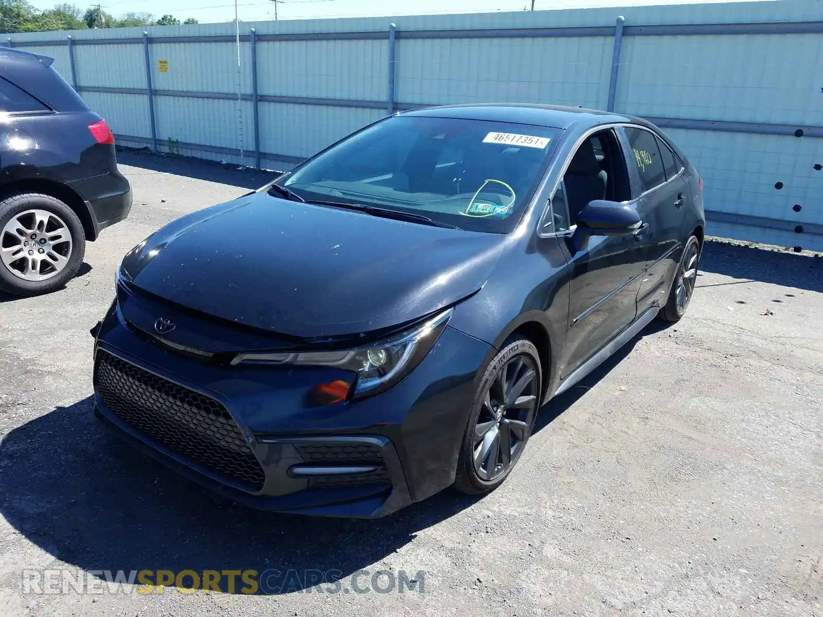 2 Photograph of a damaged car 5YFS4RCE3LP039104 TOYOTA COROLLA 2020