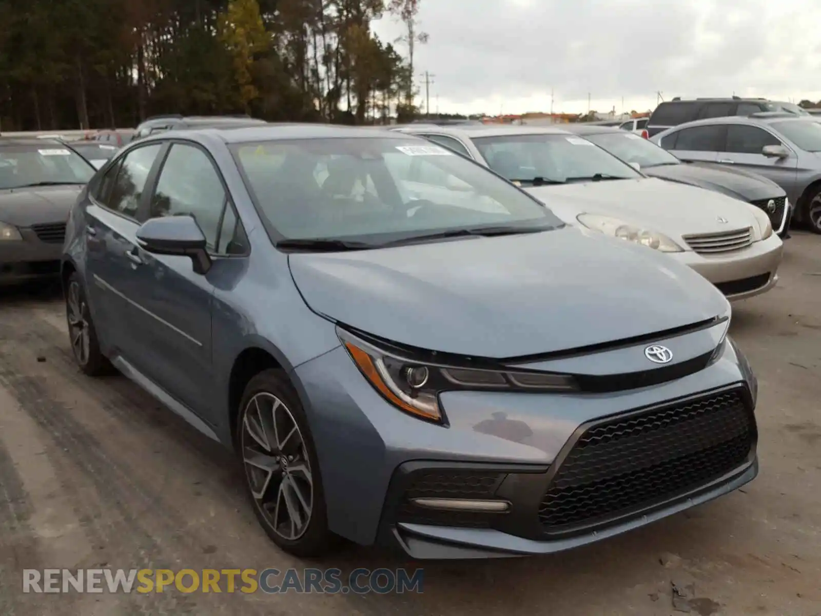 1 Photograph of a damaged car 5YFS4RCE3LP040561 TOYOTA COROLLA 2020