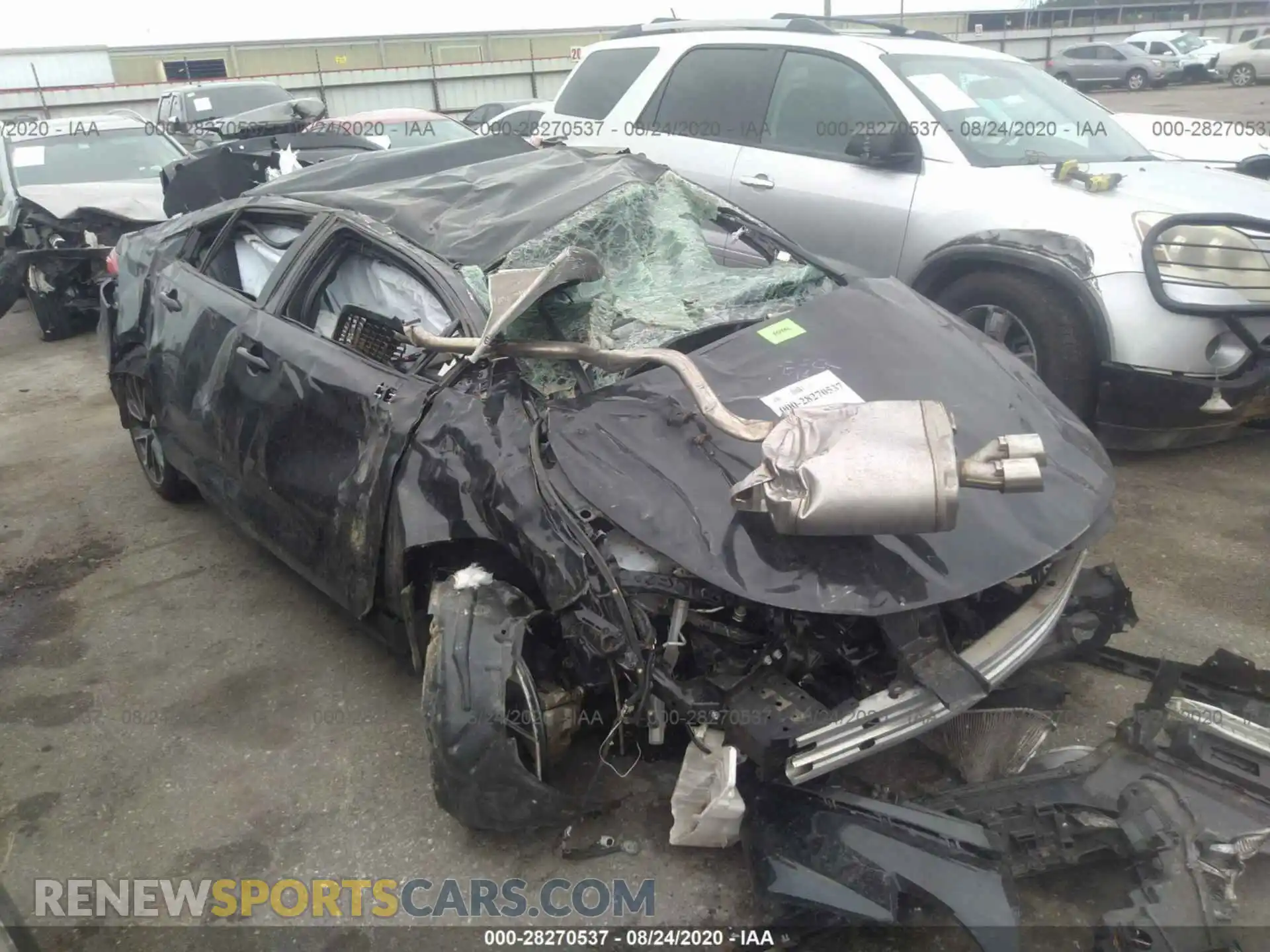1 Photograph of a damaged car 5YFS4RCE3LP041807 TOYOTA COROLLA 2020