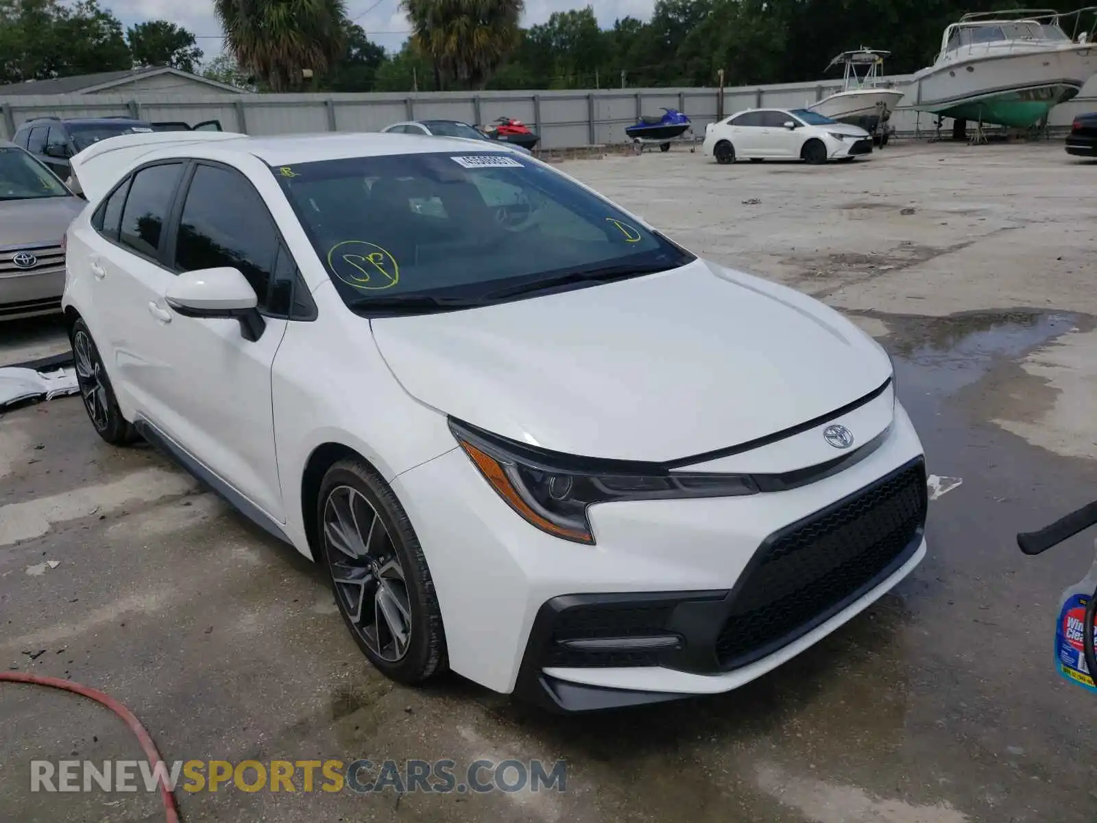 1 Photograph of a damaged car 5YFS4RCE3LP041922 TOYOTA COROLLA 2020