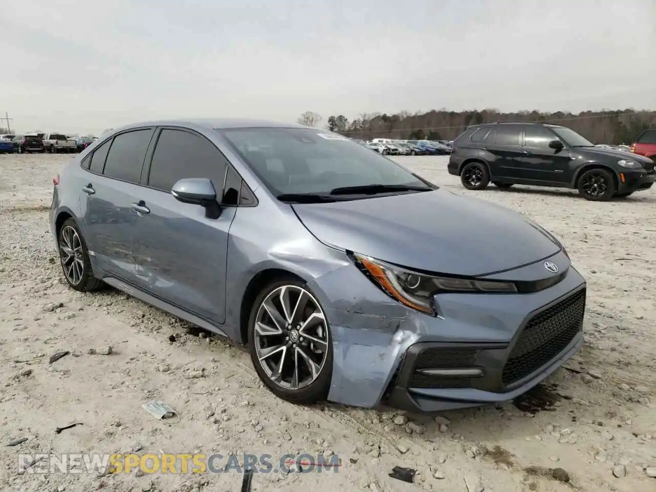 1 Photograph of a damaged car 5YFS4RCE3LP043217 TOYOTA COROLLA 2020