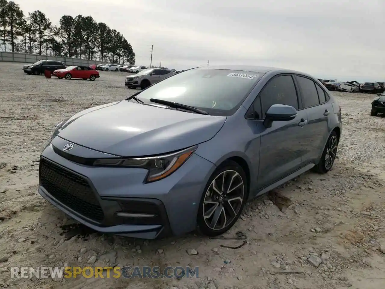 2 Photograph of a damaged car 5YFS4RCE3LP043217 TOYOTA COROLLA 2020