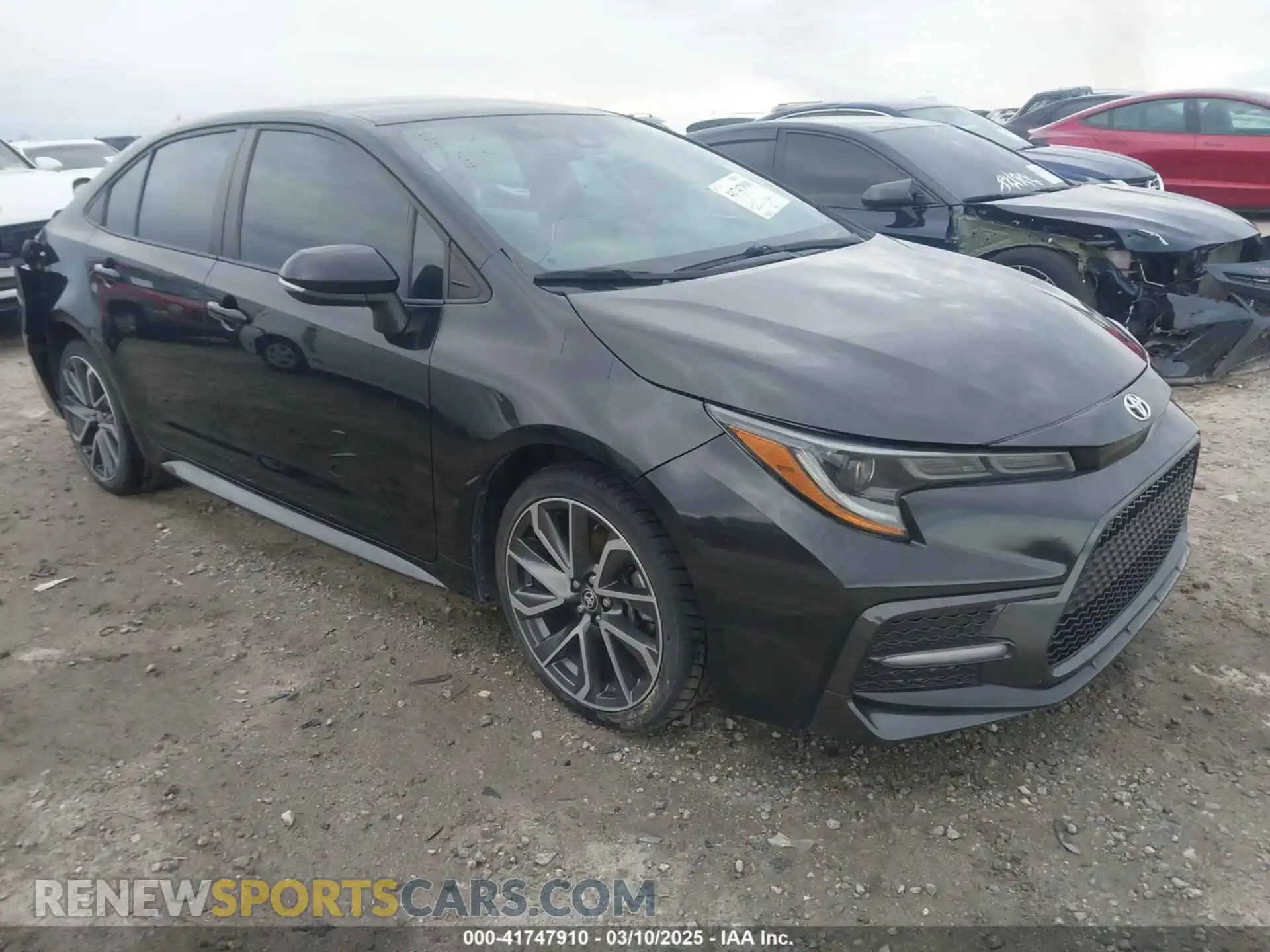 1 Photograph of a damaged car 5YFS4RCE3LP051561 TOYOTA COROLLA 2020