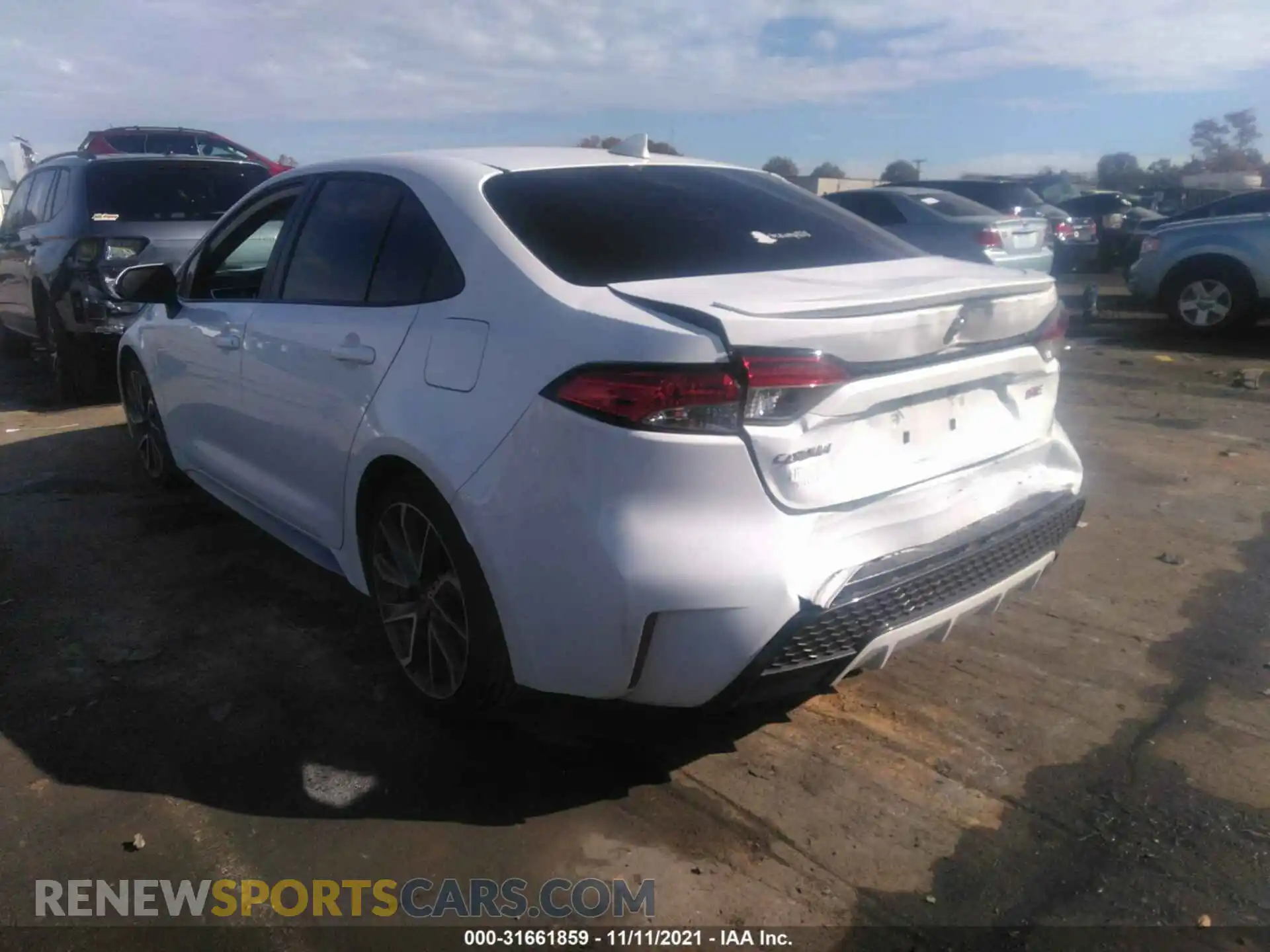3 Фотография поврежденного автомобиля 5YFS4RCE3LP052290 TOYOTA COROLLA 2020