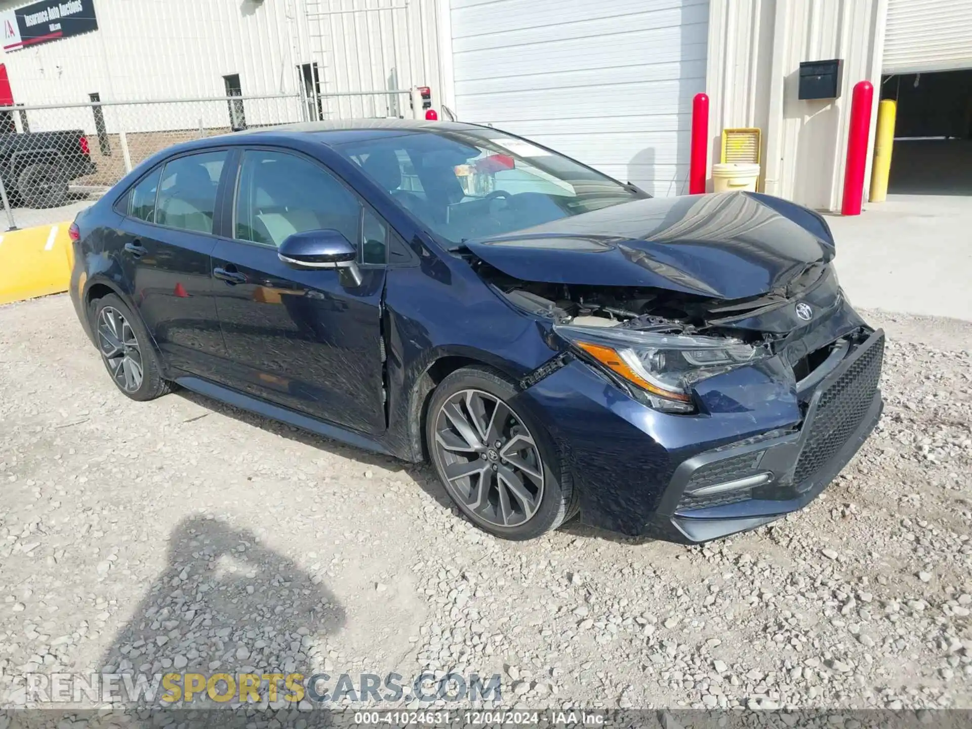 1 Photograph of a damaged car 5YFS4RCE4LP002336 TOYOTA COROLLA 2020