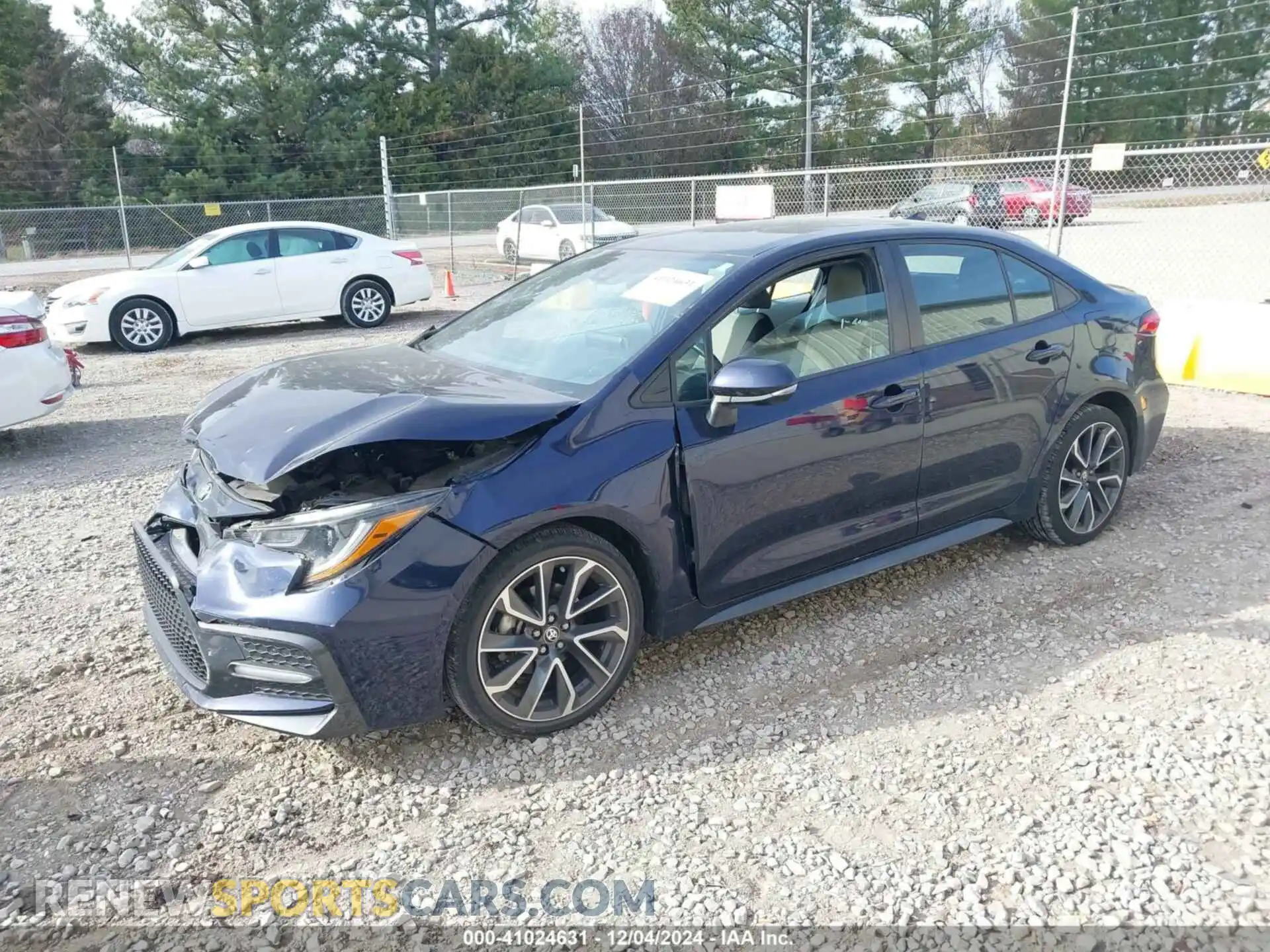 2 Photograph of a damaged car 5YFS4RCE4LP002336 TOYOTA COROLLA 2020