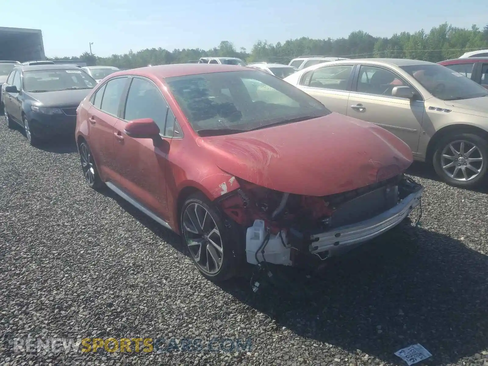 1 fotografías del automóvil dañado 5YFS4RCE4LP019637 TOYOTA COROLLA 2020