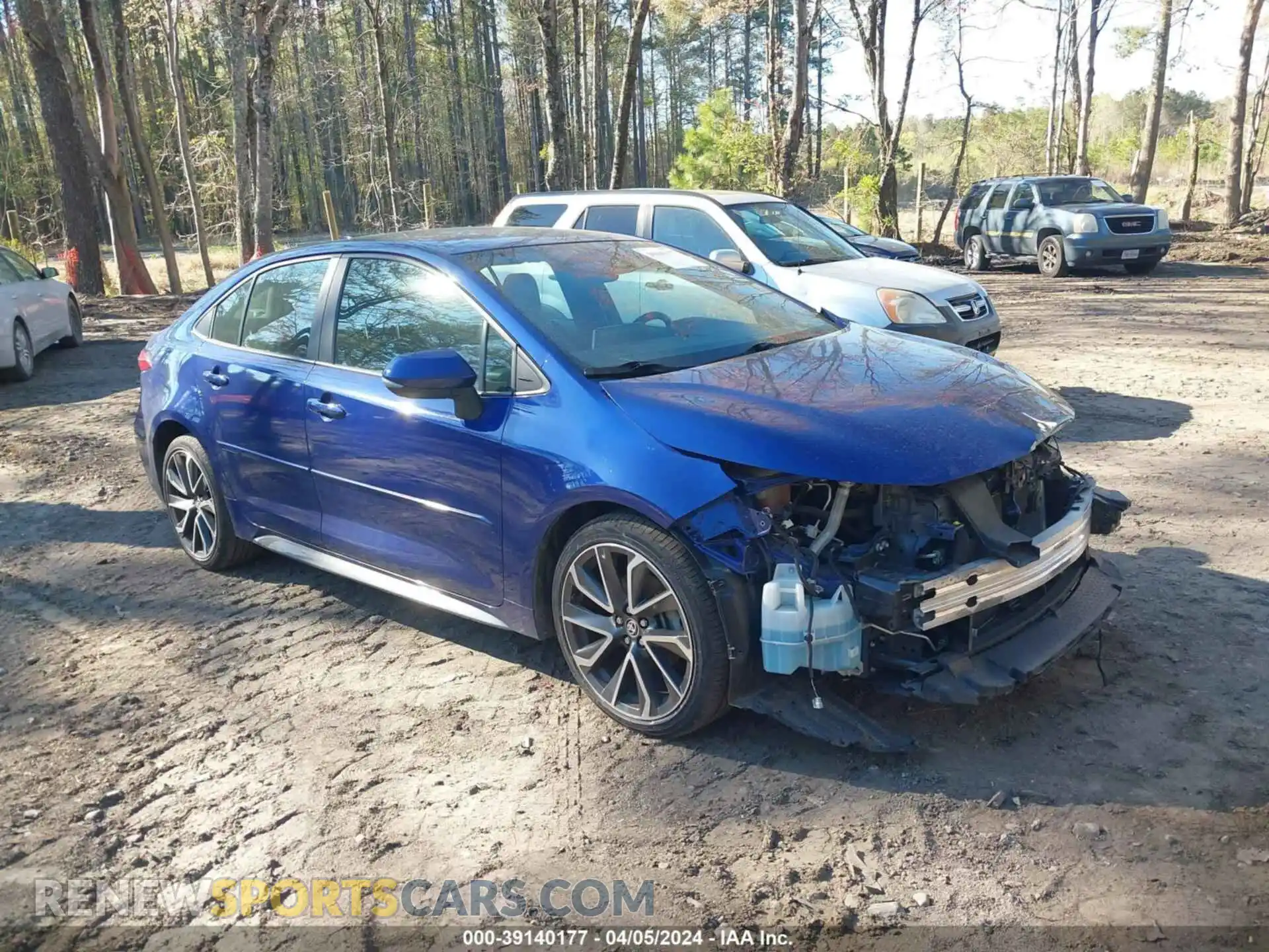 1 Photograph of a damaged car 5YFS4RCE4LP023459 TOYOTA COROLLA 2020