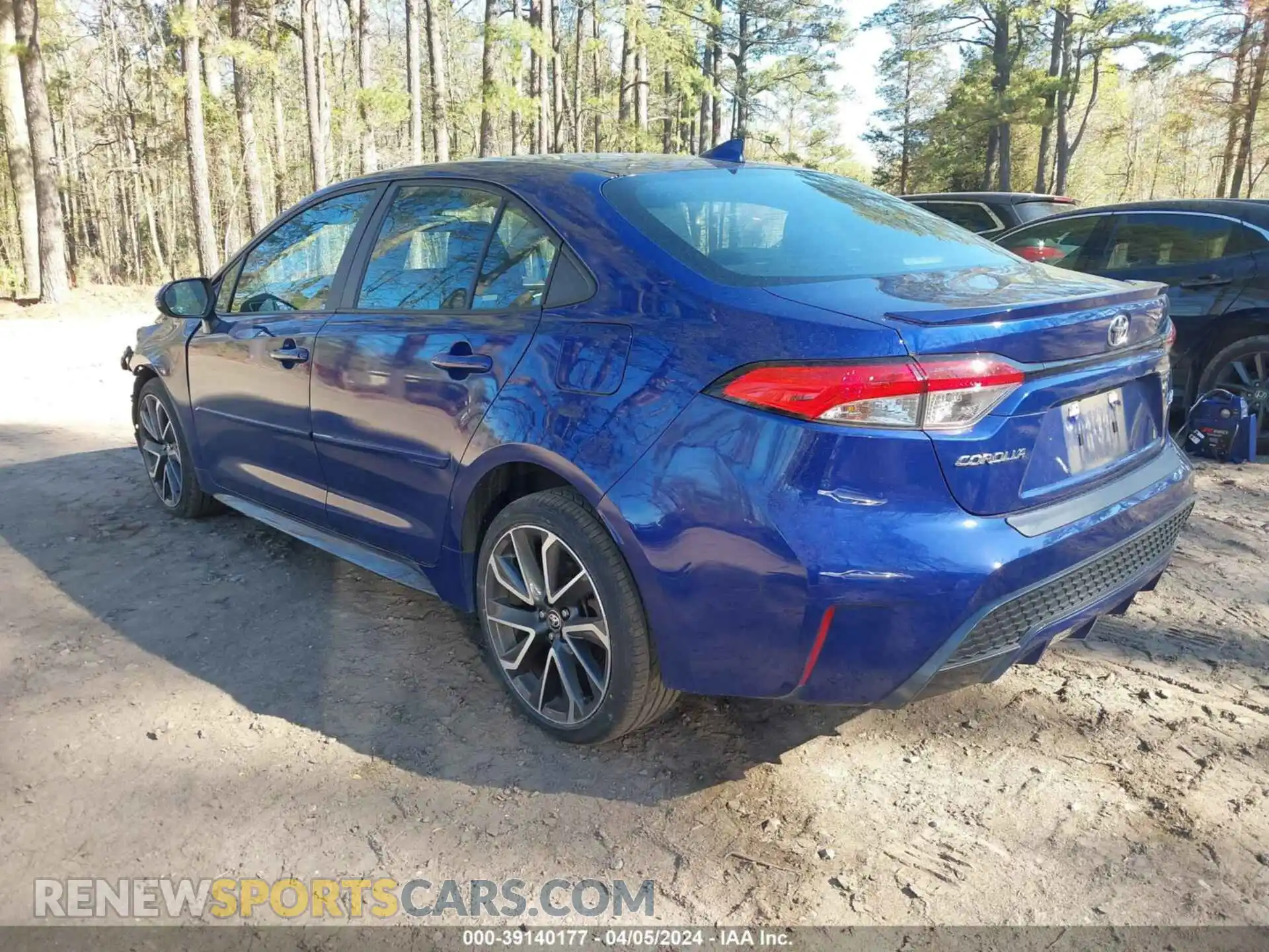 3 Photograph of a damaged car 5YFS4RCE4LP023459 TOYOTA COROLLA 2020