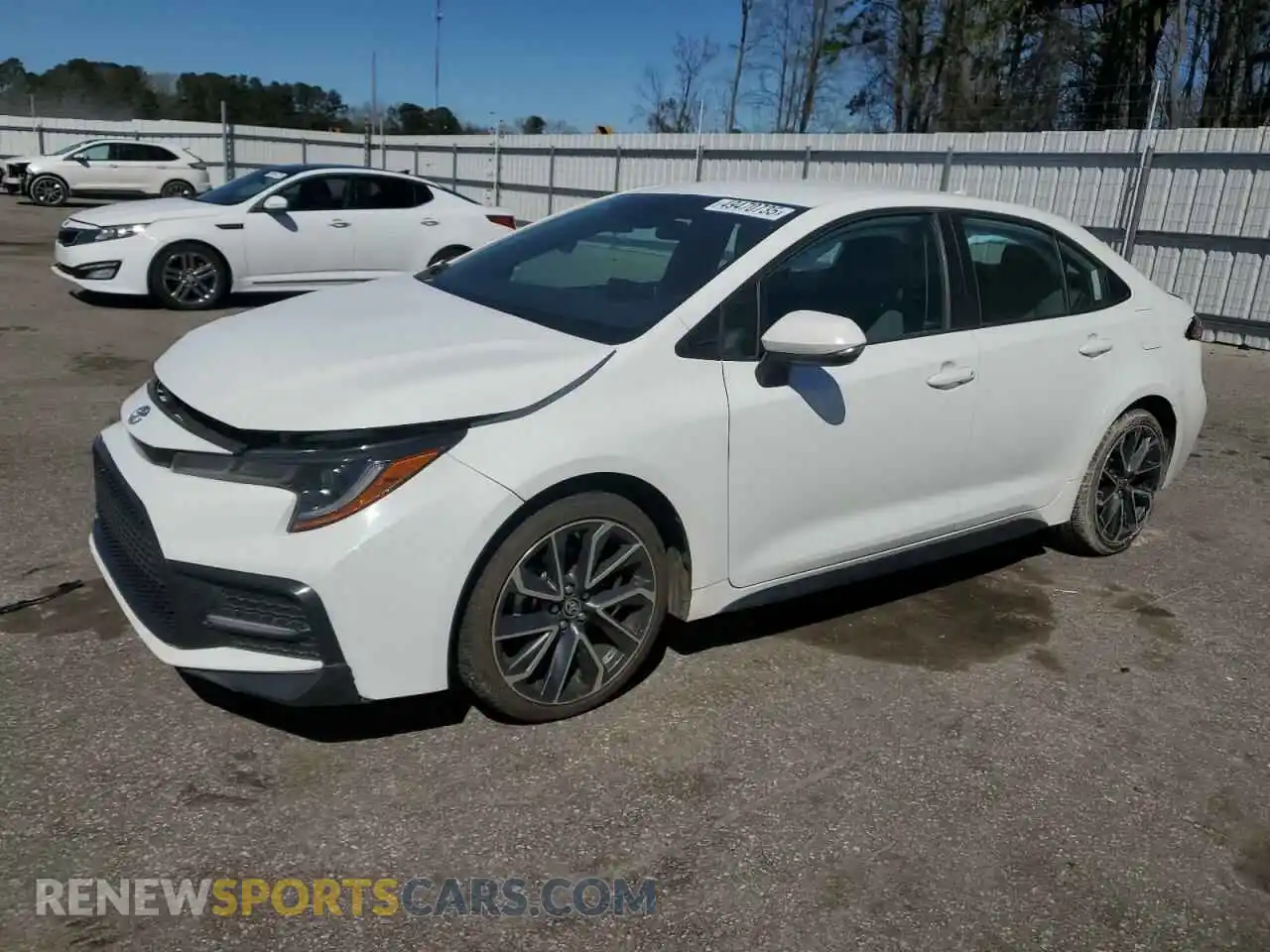 1 Photograph of a damaged car 5YFS4RCE4LP041184 TOYOTA COROLLA 2020
