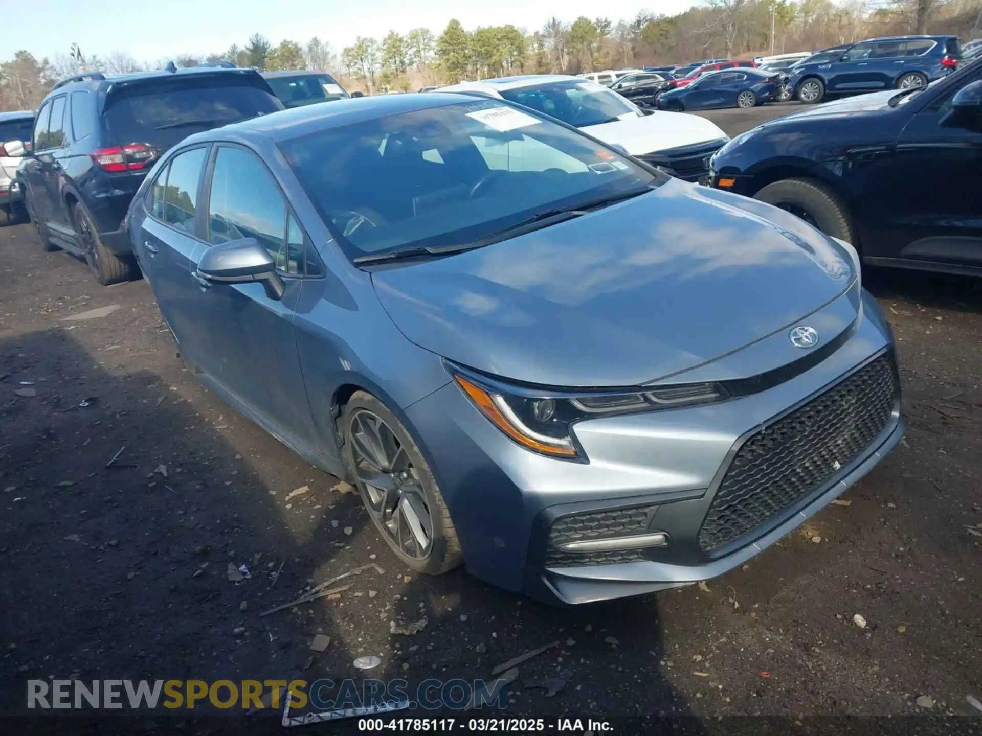 1 Photograph of a damaged car 5YFS4RCE4LP044683 TOYOTA COROLLA 2020
