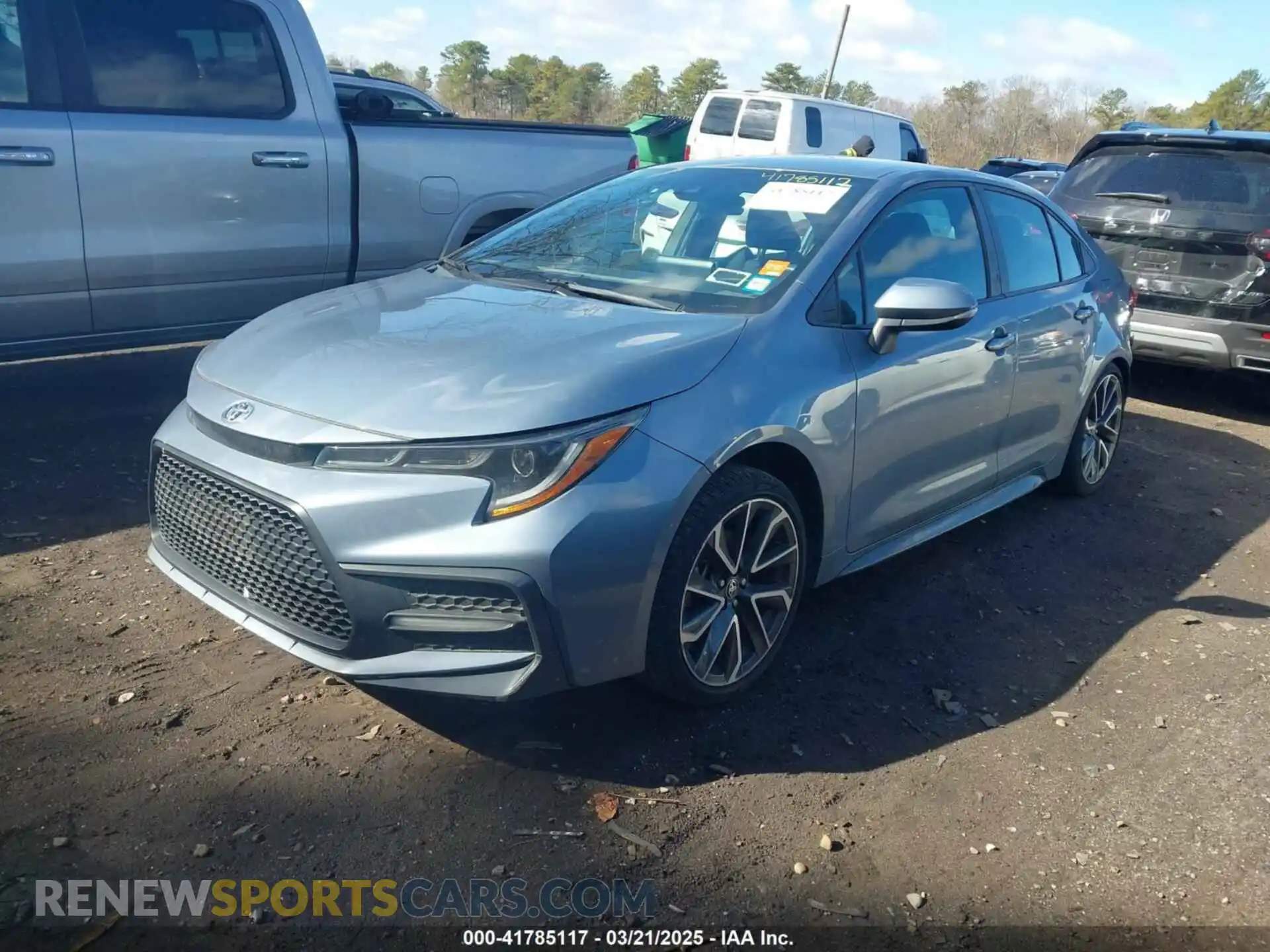 2 Photograph of a damaged car 5YFS4RCE4LP044683 TOYOTA COROLLA 2020