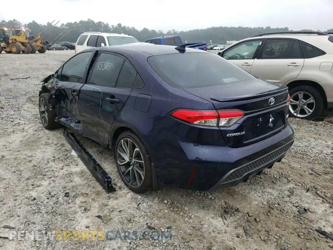 3 Photograph of a damaged car 5YFS4RCE4LP051195 TOYOTA COROLLA 2020
