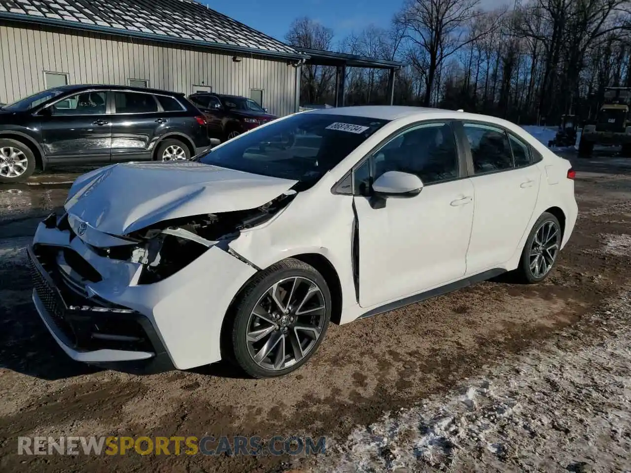 1 Photograph of a damaged car 5YFS4RCE5LP011725 TOYOTA COROLLA 2020