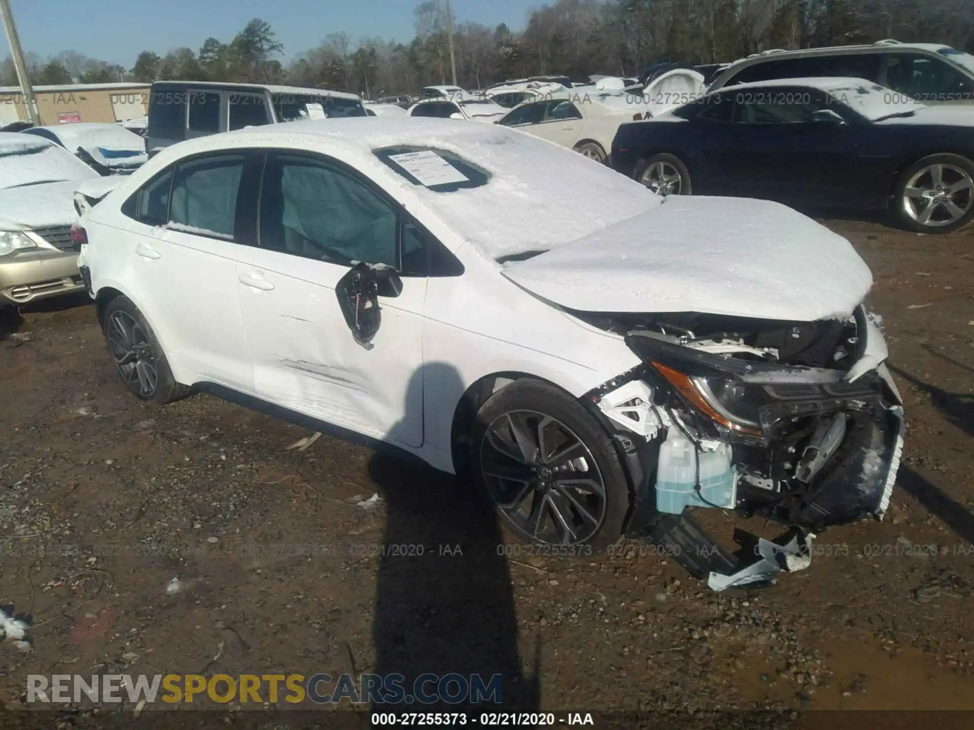 1 Photograph of a damaged car 5YFS4RCE5LP020649 TOYOTA COROLLA 2020