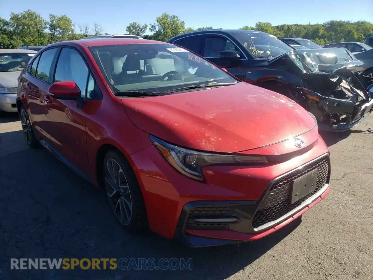 1 fotografías del automóvil dañado 5YFS4RCE5LP024815 TOYOTA COROLLA 2020