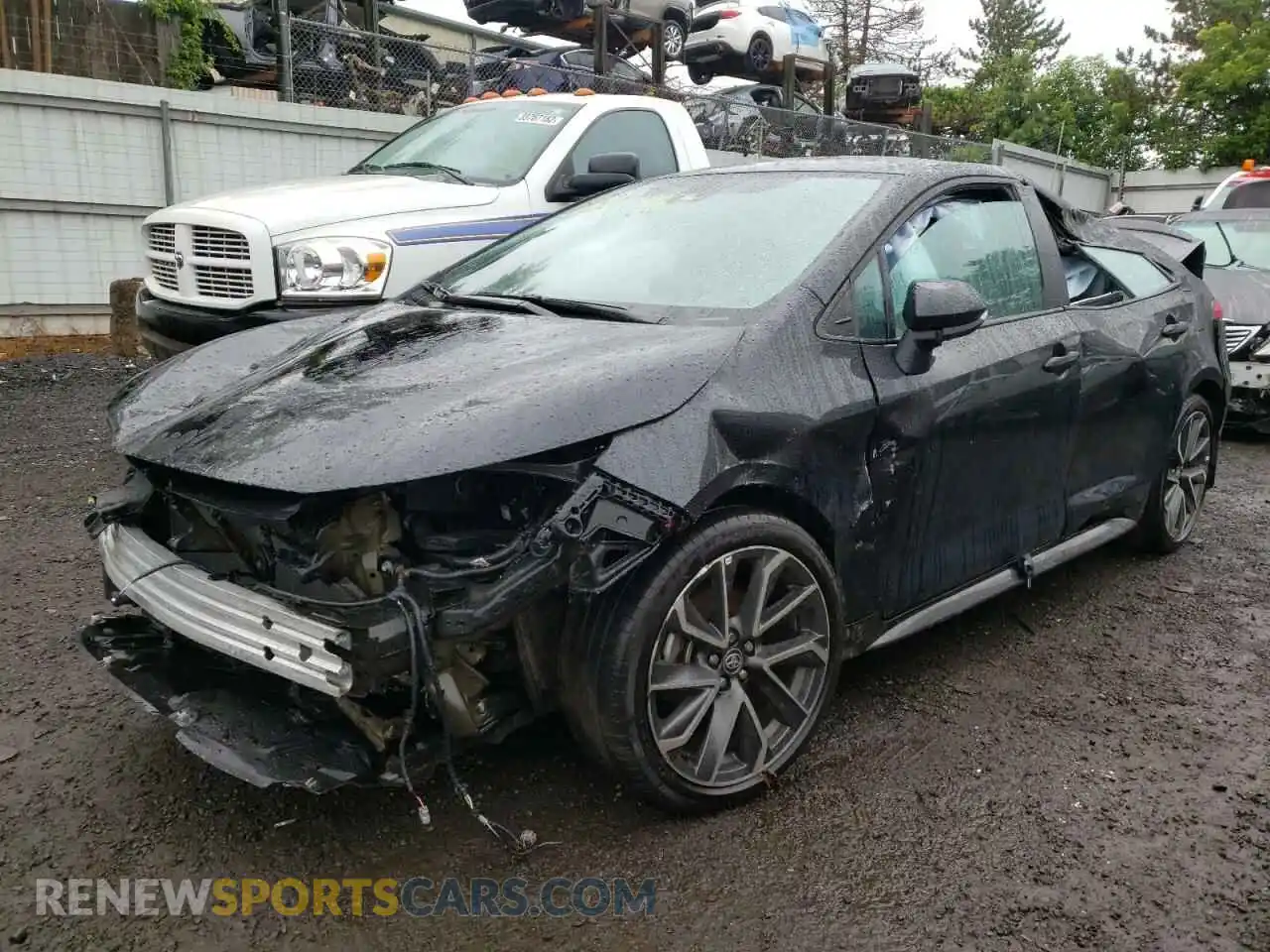 2 fotografías del automóvil dañado 5YFS4RCE5LP026693 TOYOTA COROLLA 2020